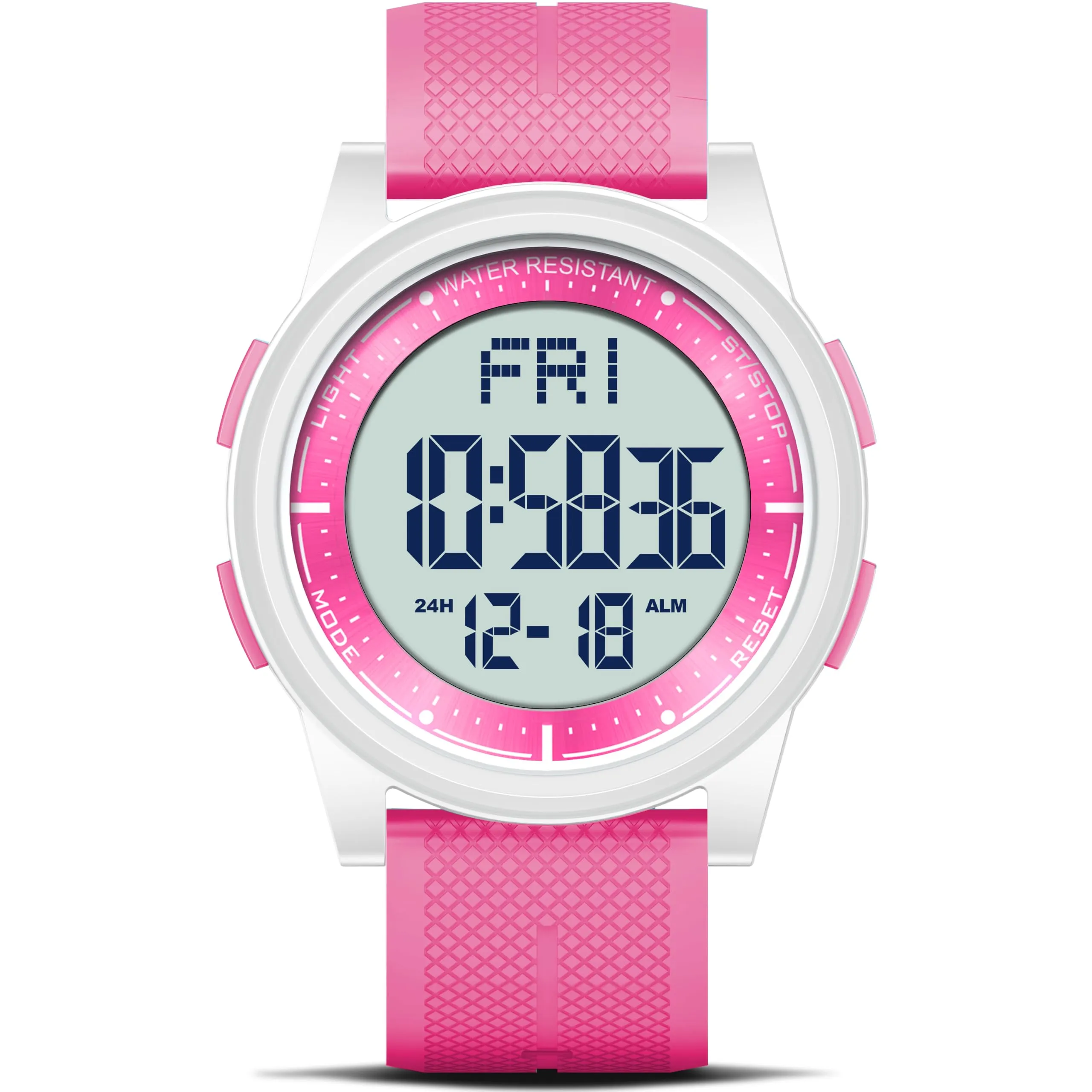 WIFORT Orologio Digitale Sportivo Unisex Impermeabile 5ATM AW02 - immagine 1