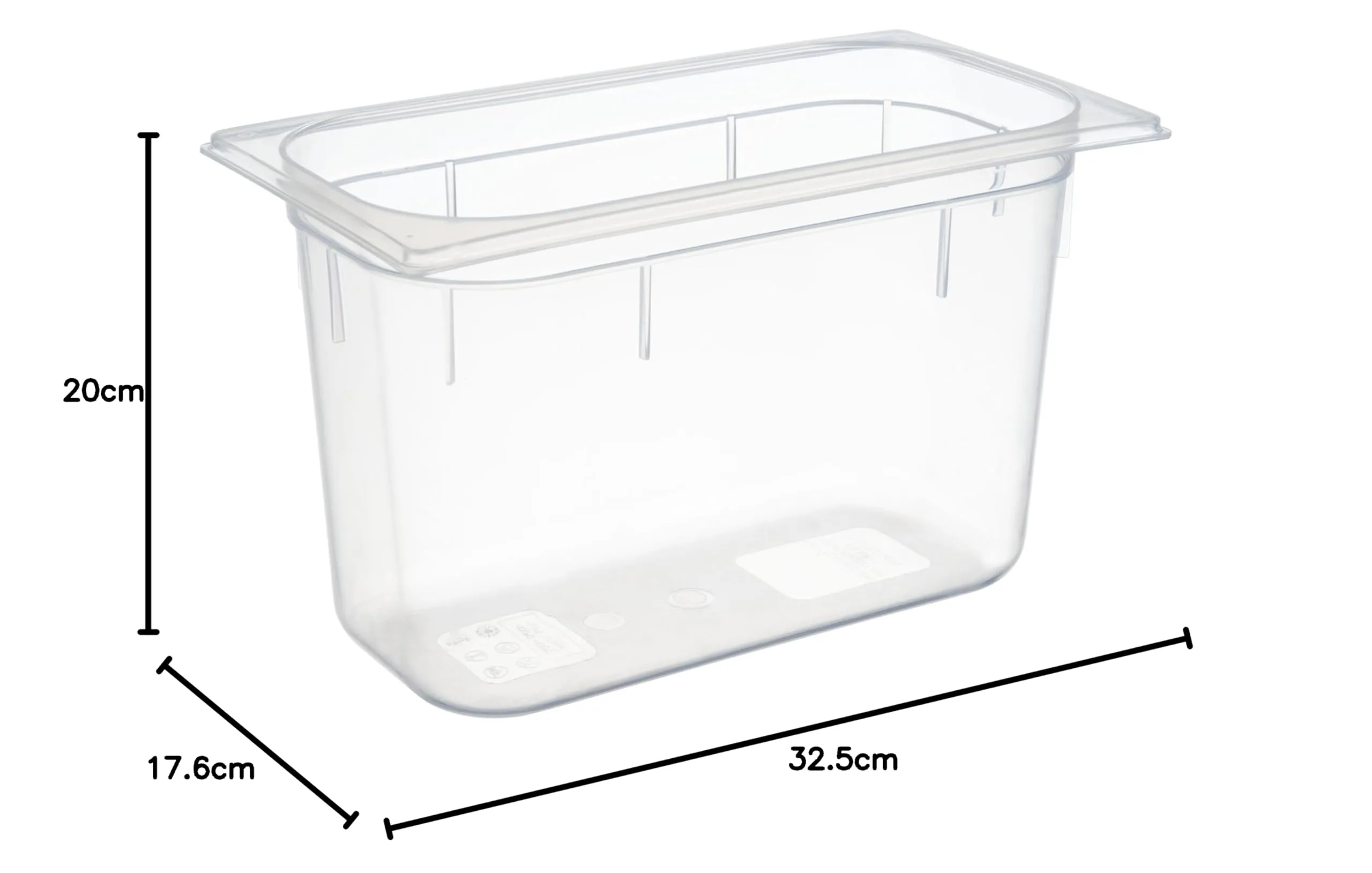 APS GN 1/3 Contenitore in Polipropilene, 7,0 Litri, 32,5 x 17,6 x 20,0 cm - immagine 10