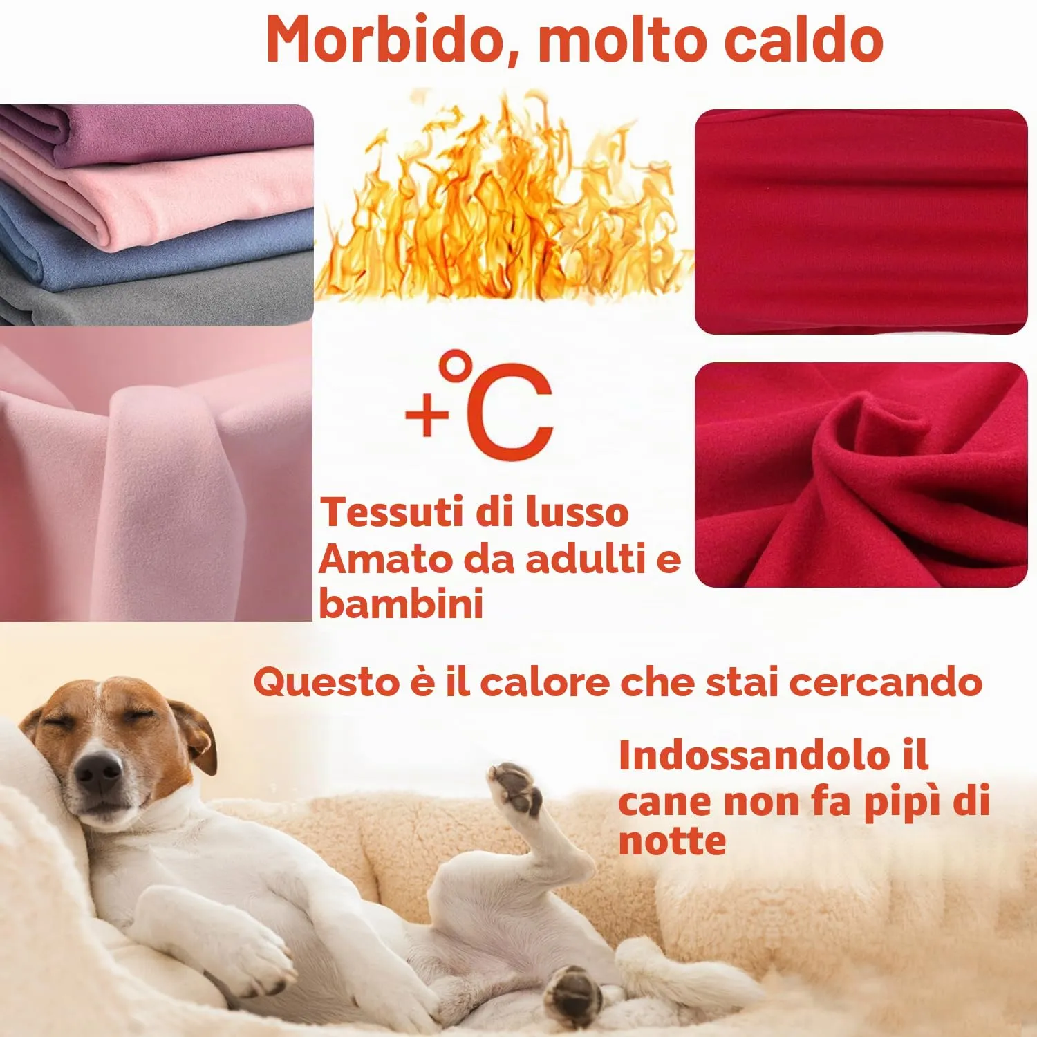 HuaLiSiJi Felpa per Cani e Gatti, XL, Rosa+Rosso - immagine 2