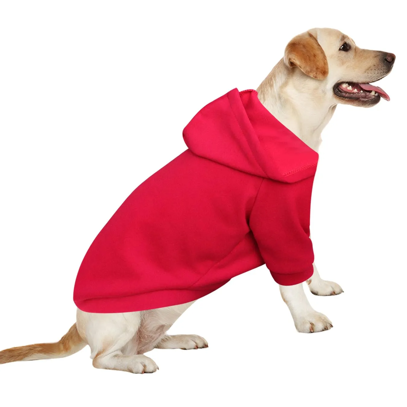 HuaLiSiJi Felpa Maglione Pigiama per Cani Taglia Grande (5XL, Rosso) - immagine 1