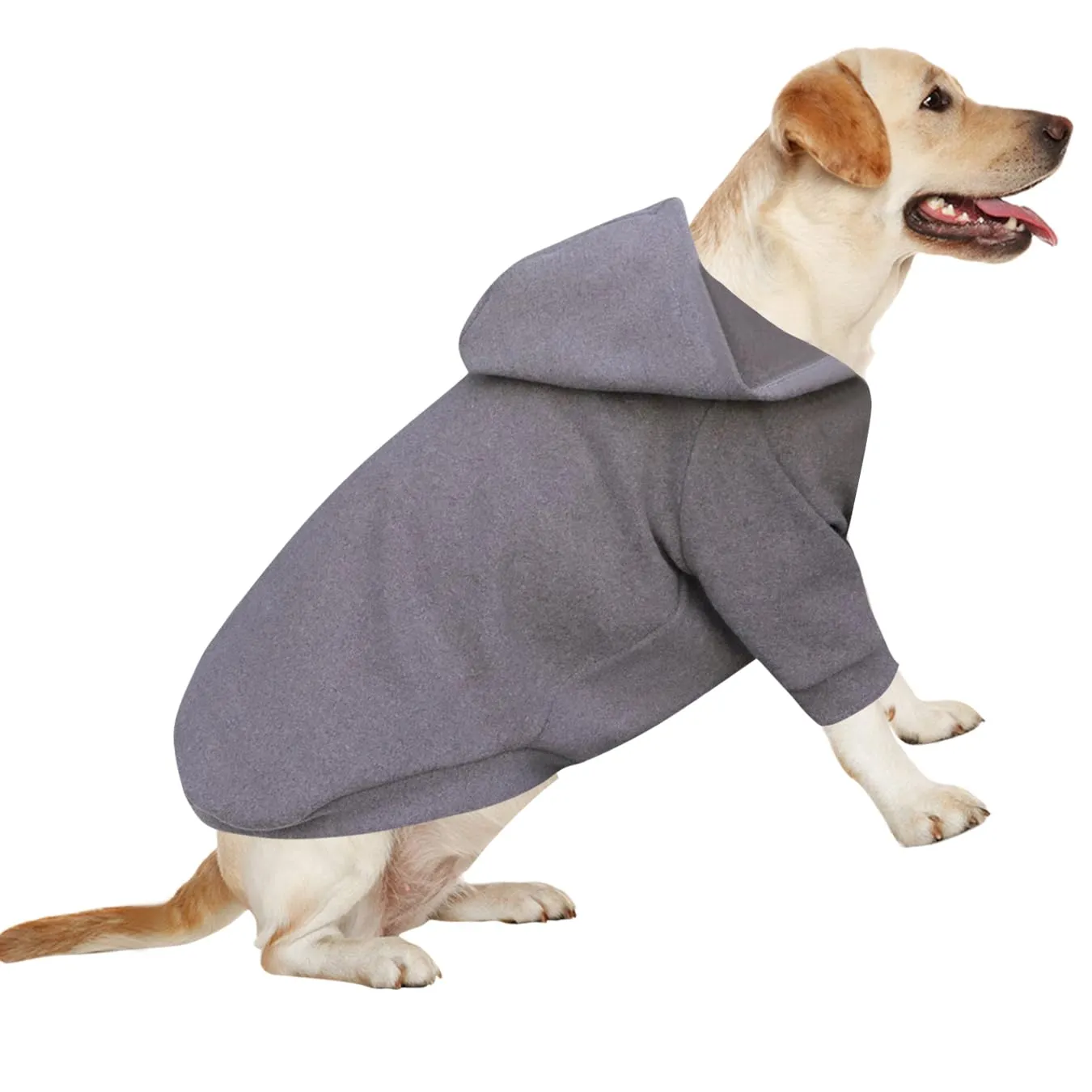HuaLiSiJi Felpa Maglione Pigiama per Cani, 5XL, Grigio - immagine 1