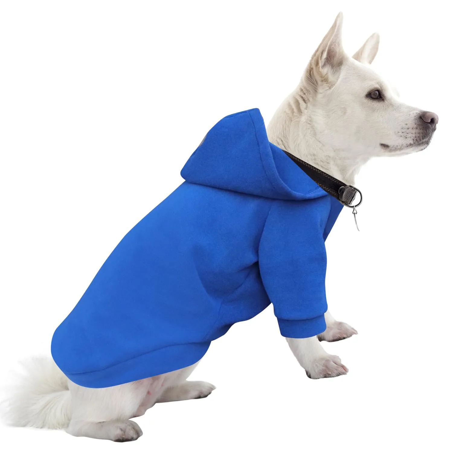 HuaLiSiJi Felpa per Cane, S, Blu Scuro - immagine 1