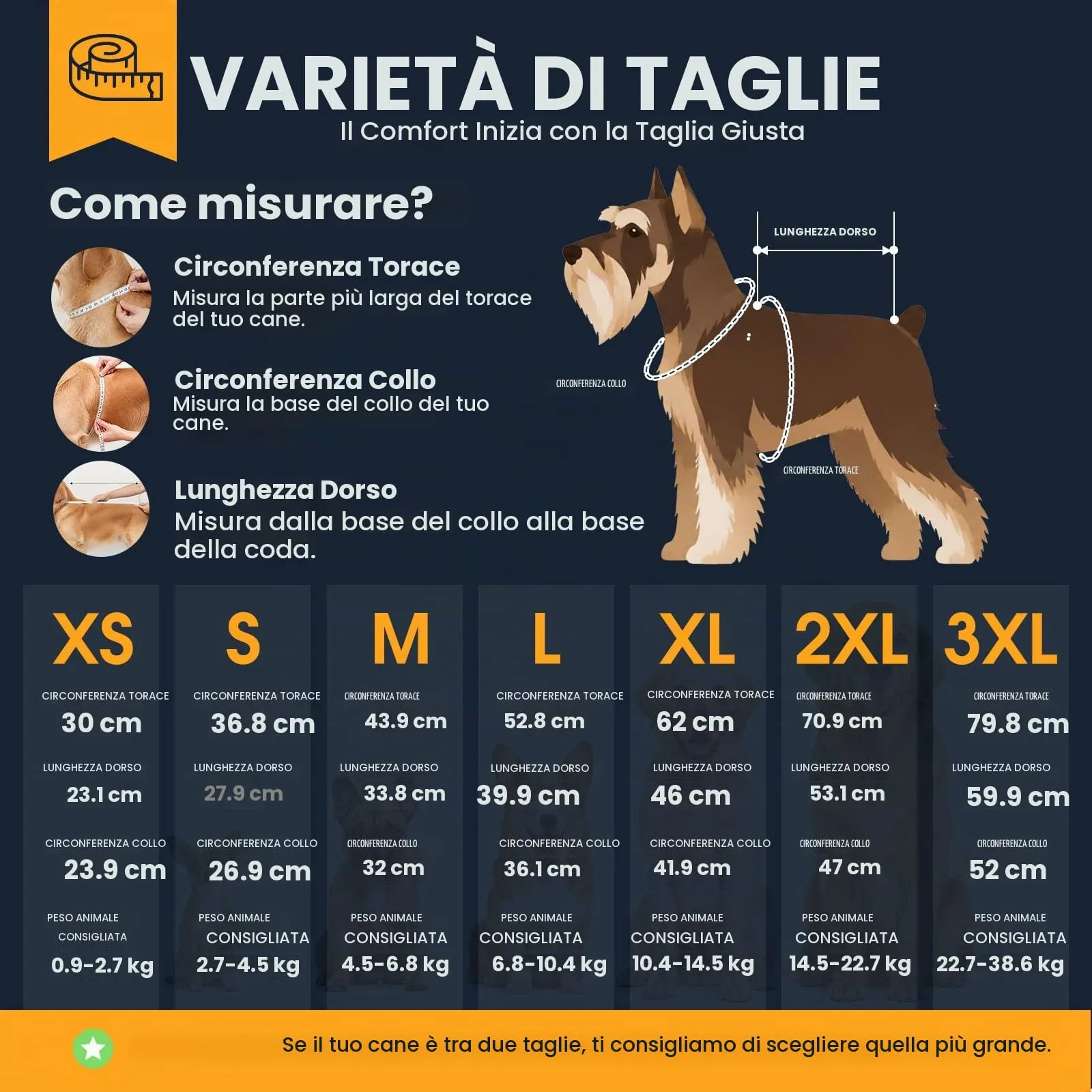 Queenmore Maglione Invernale per Cane, Avorio, L - immagine 5