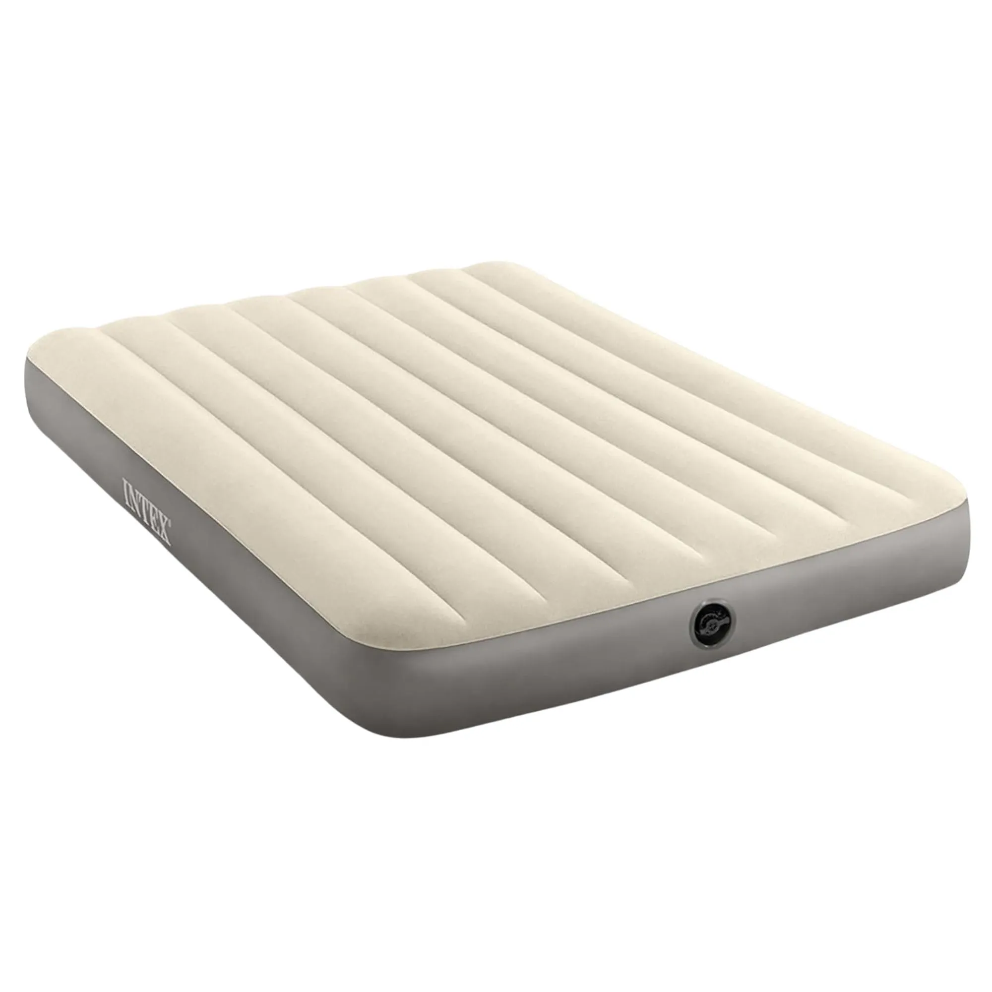 Intex 64102E Dura-Beam Materasso ad aria matrimoniale, Fiber-Tech, altezza 25,4 cm - immagine 1