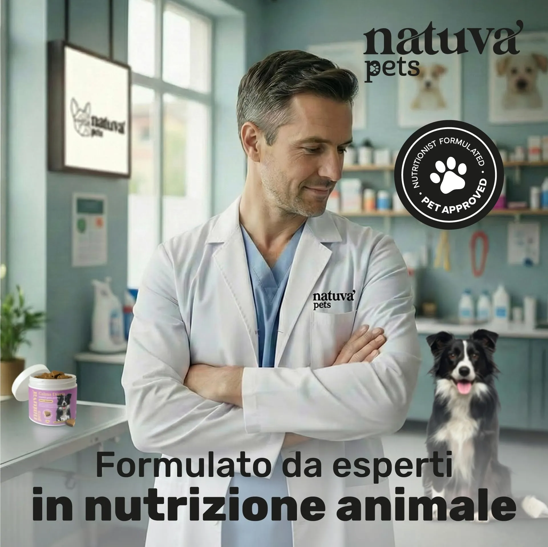 Natuva Pets Calmante per Cani, 120 Bocconcini Masticabili Antistress - immagine 9