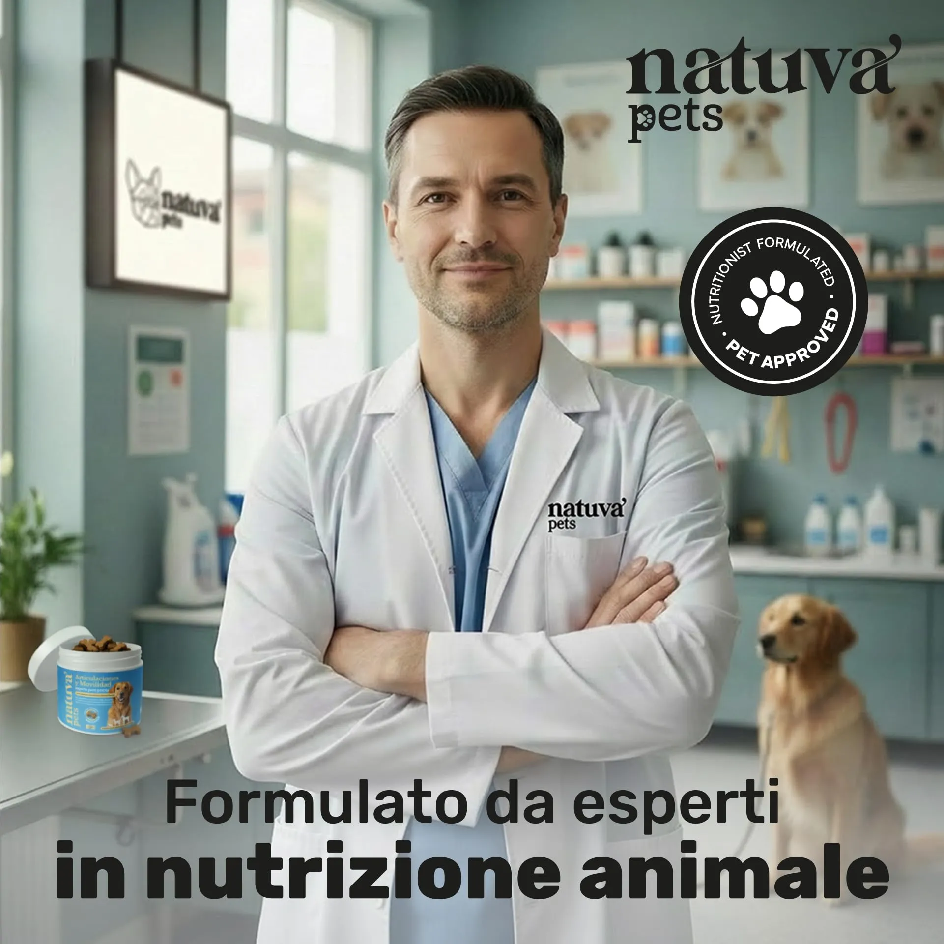 Natuva Pets Integratore Articolazioni Cane - 120 Masticabili Naturali Joint Care - immagine 9