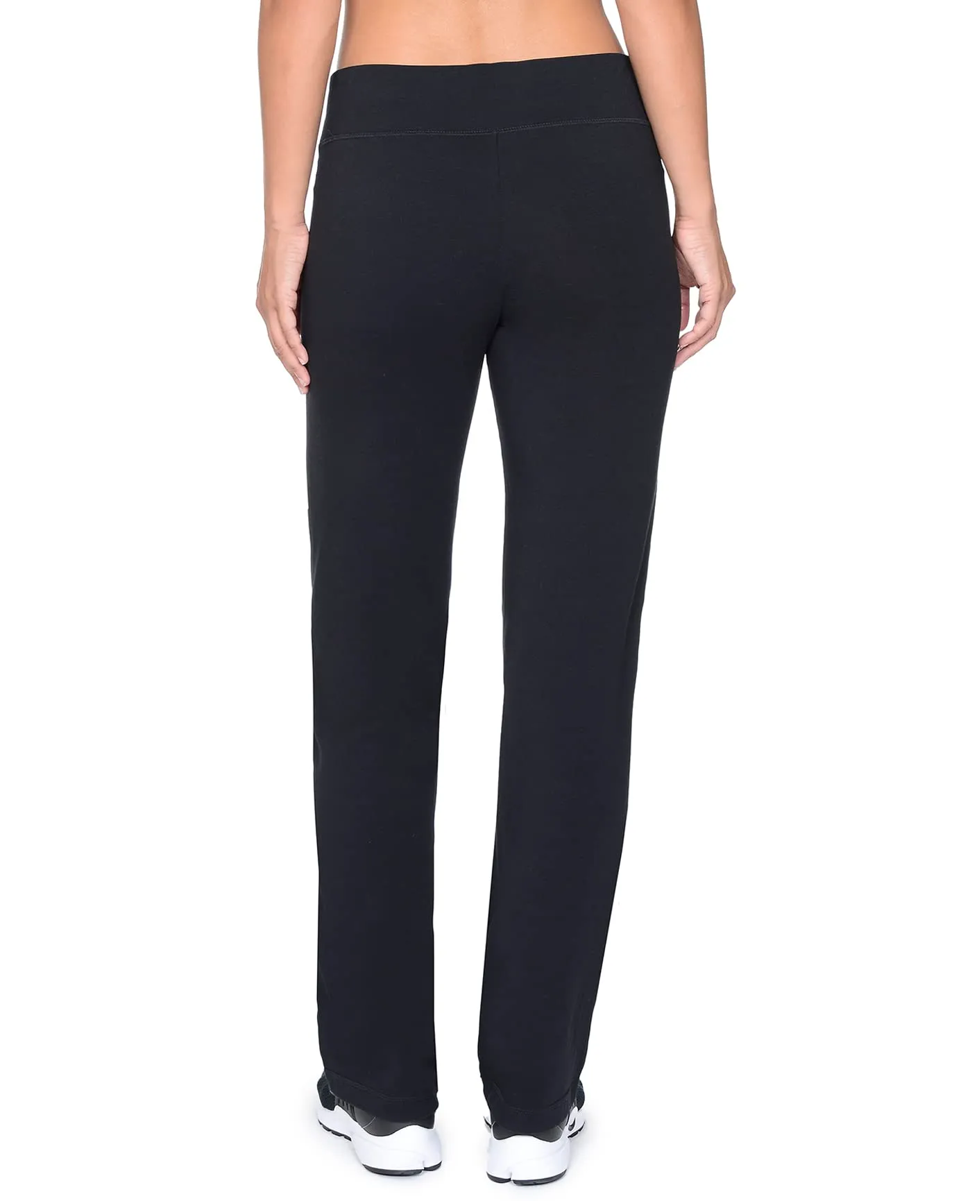 Danskin Essentials Pantaloni da Yoga, Nero, L - immagine 5