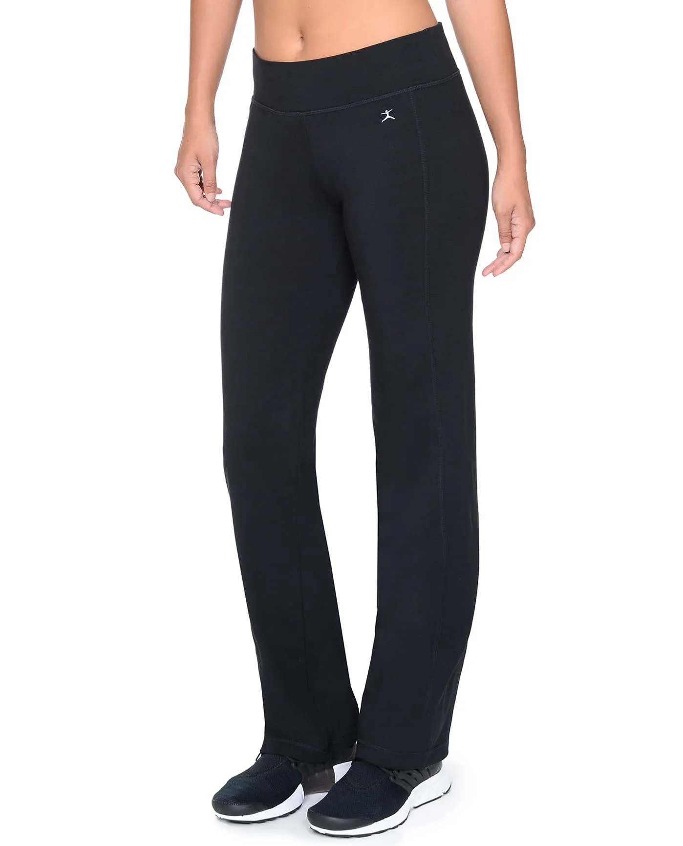 Danskin Pantaloni da Yoga Essenziali, Donna, Nero, XS - immagine 4