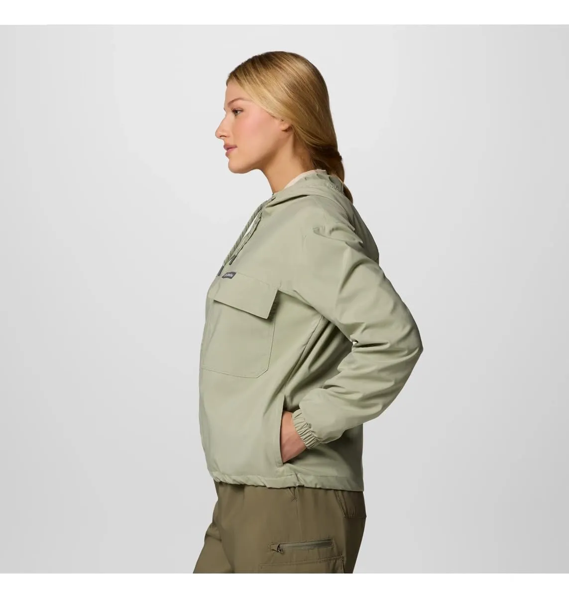 Columbia Skien Valley Hooded LS Women's Lightweight Jacket - Safari, L - immagine 8