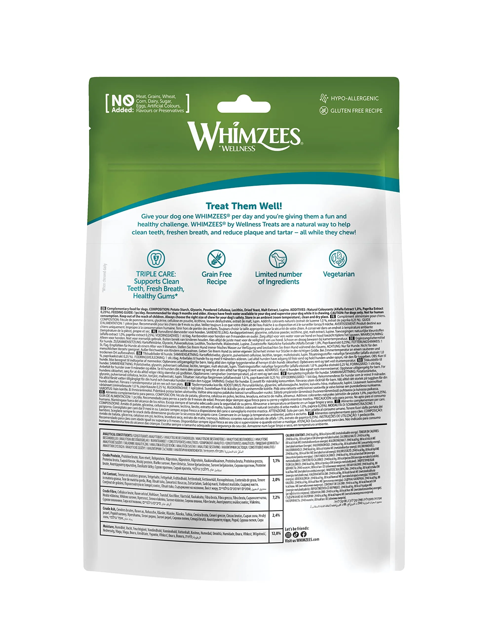 Whimzees Stix M, 14 Pezzi - Taglia M - immagine 2