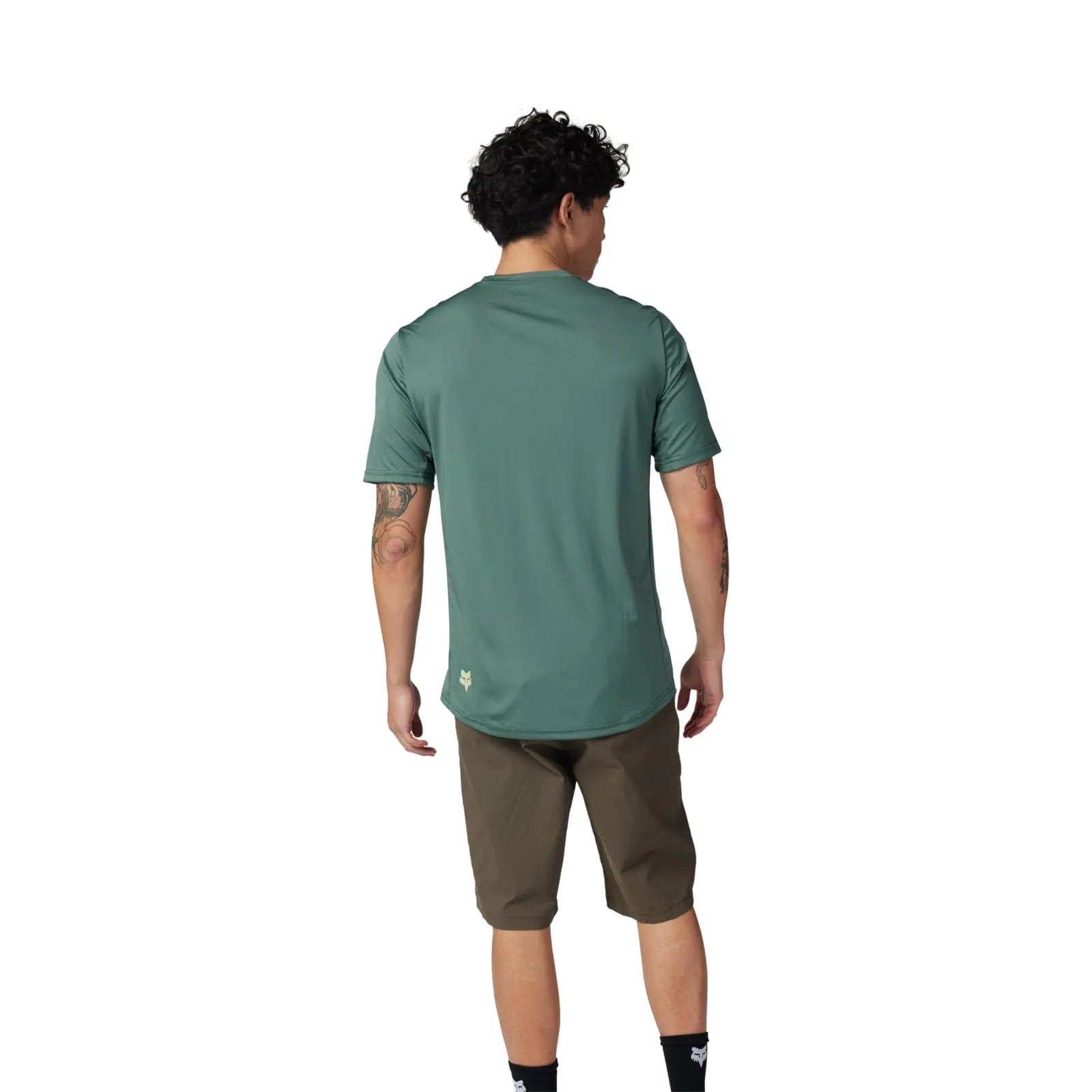 Fox Racing Ranger Men's Short Sleeve Jersey, Hunter Green Moth, M - immagine 2