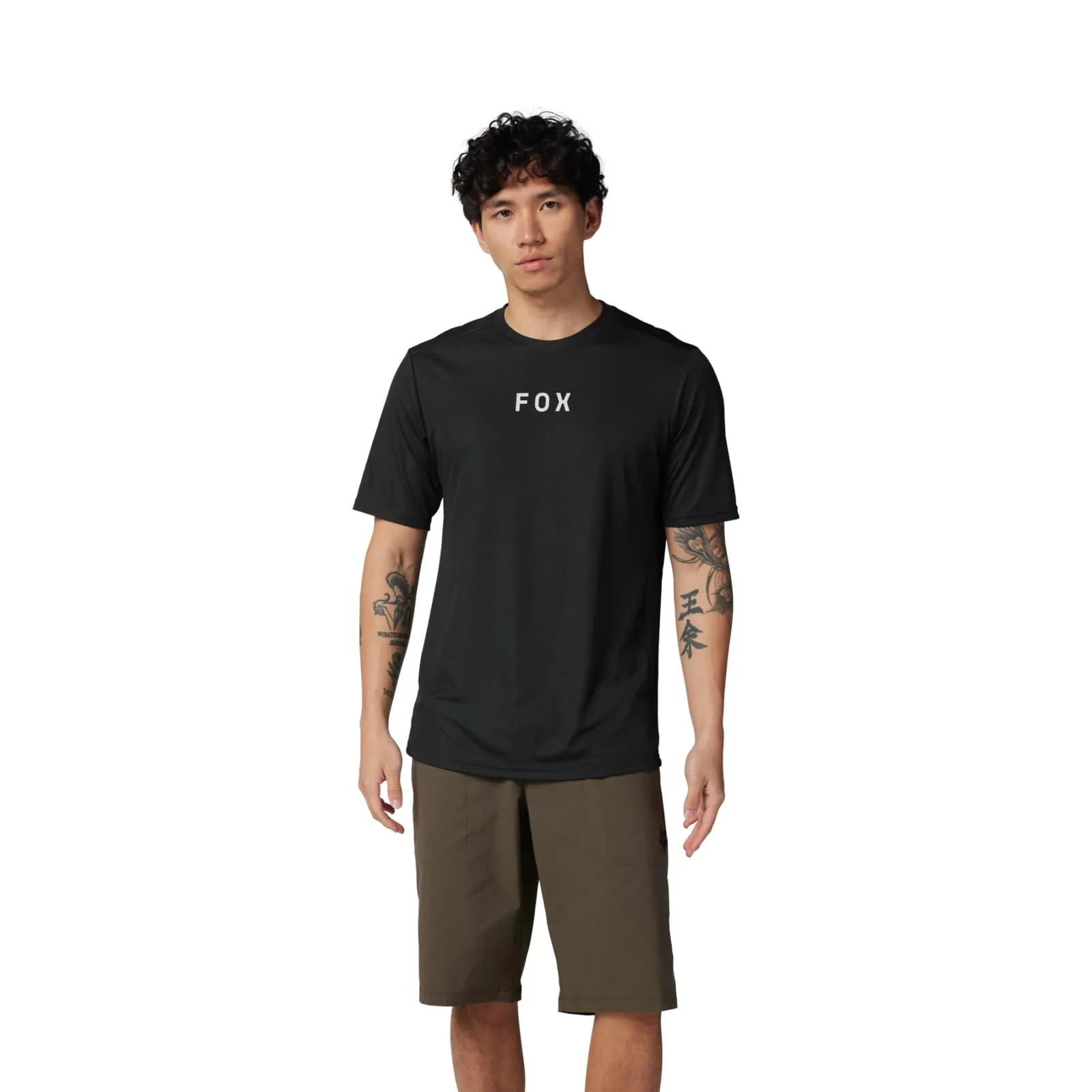 Fox Racing Ranger Maglia da Uomo a Maniche Corte, Falena Nera - immagine 1