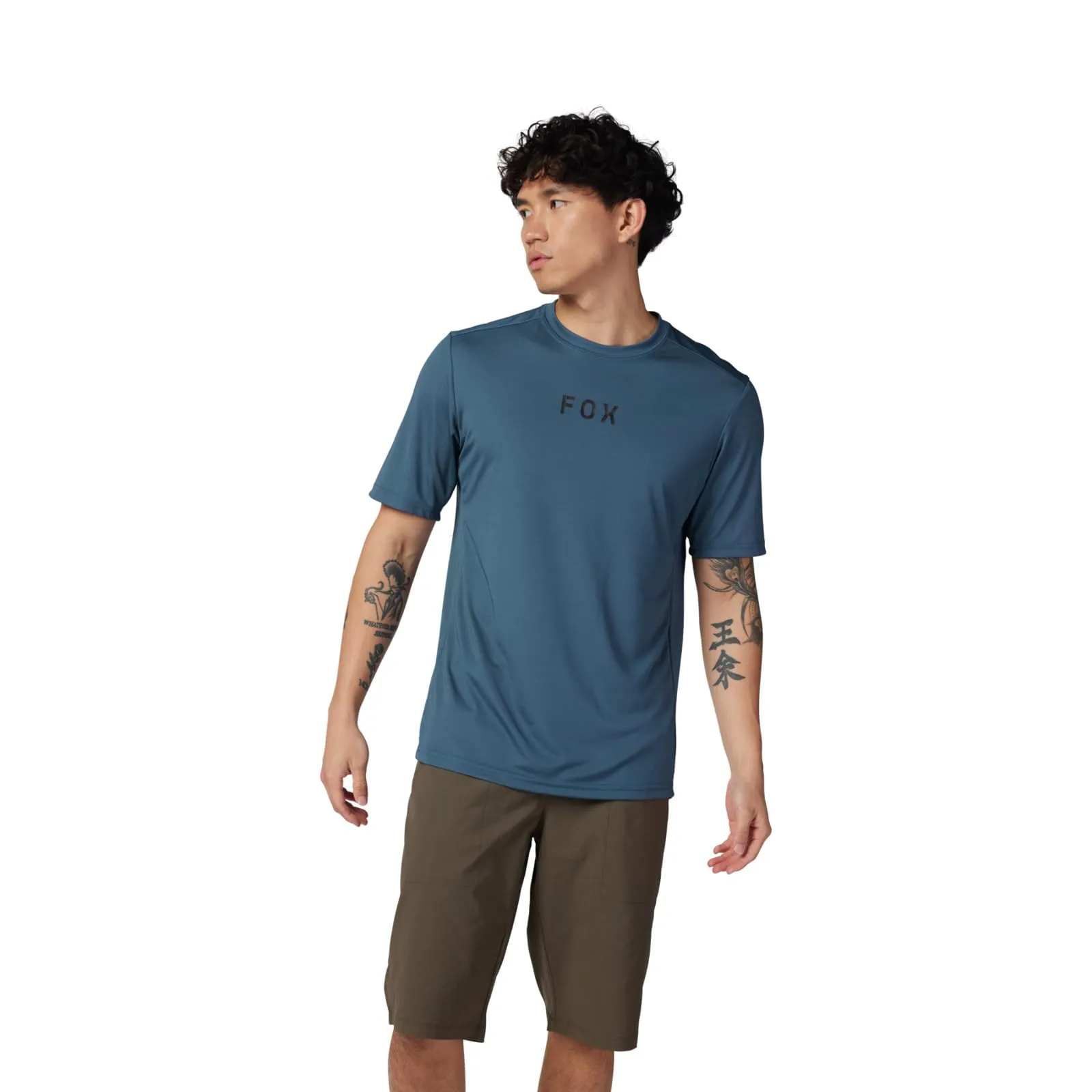 Fox Racing Ranger Men's Short Sleeve Jersey, Dark Vintage Moth, M - immagine 1