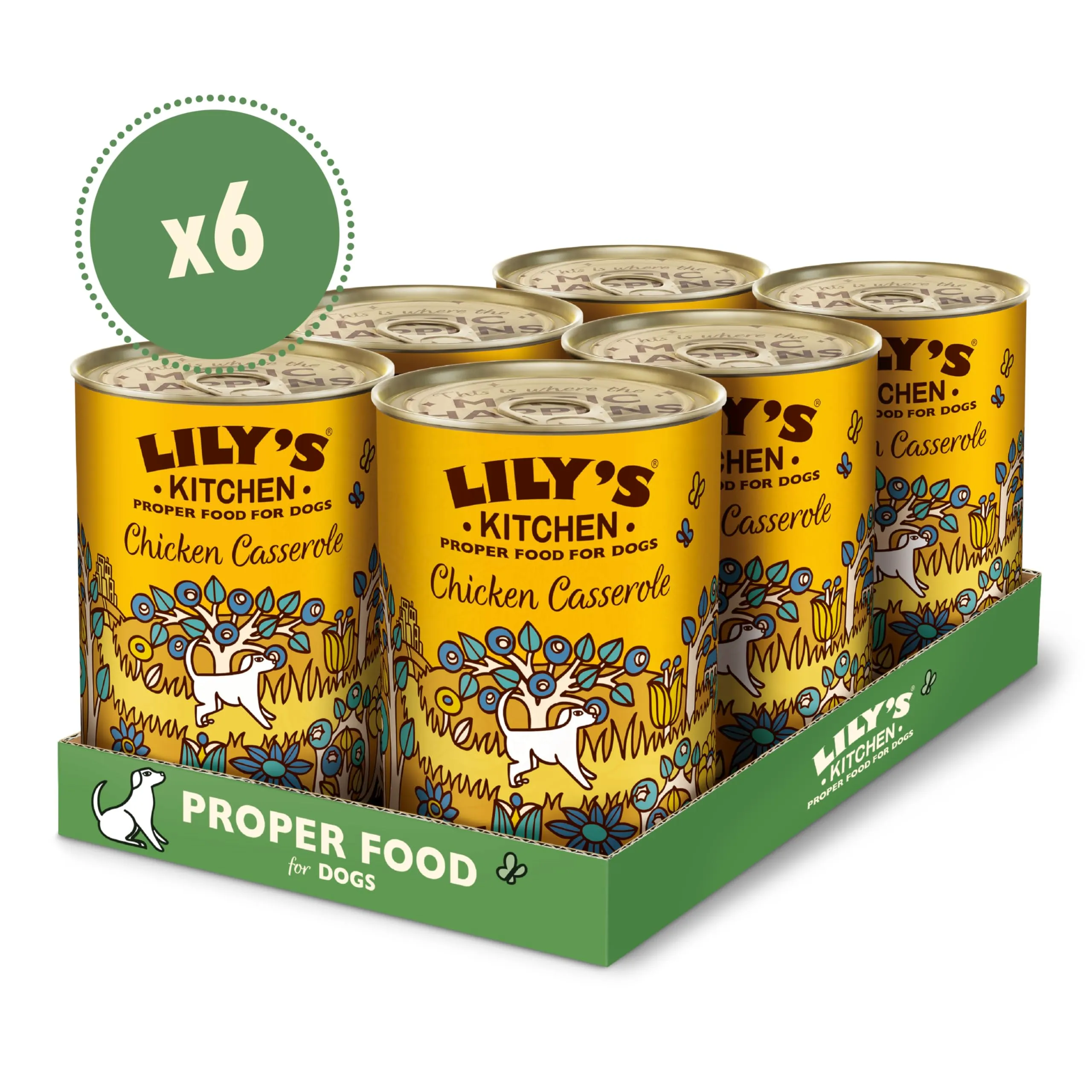 Lily's Kitchen Cibo Umido per Cani Spezzatino di Pollo con Tacchino 6 x 400 g - immagine 4