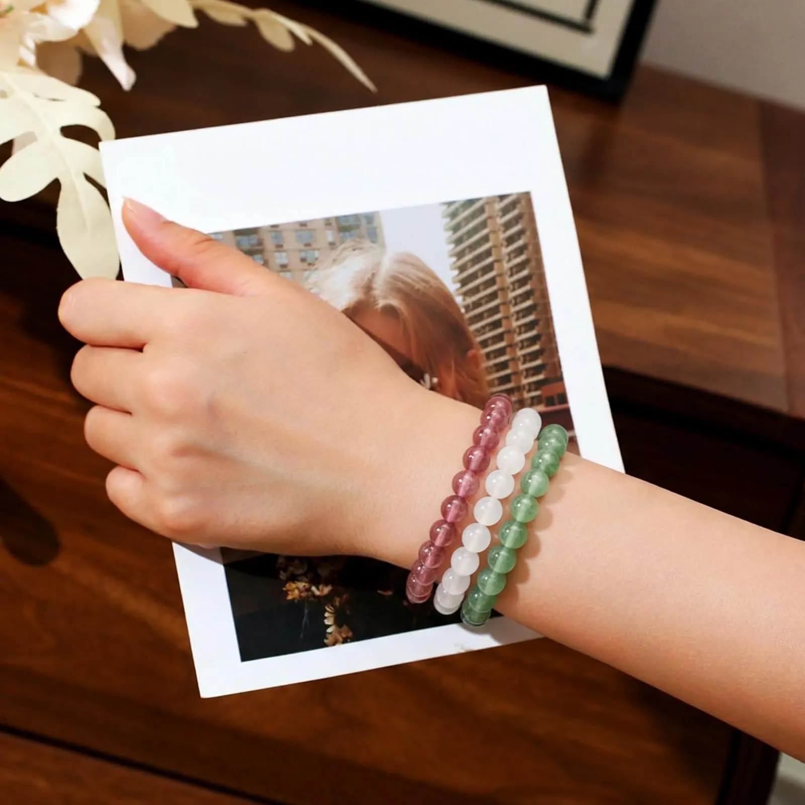 SAIBANGZI Bracciali con Pietre Naturali - immagine 2