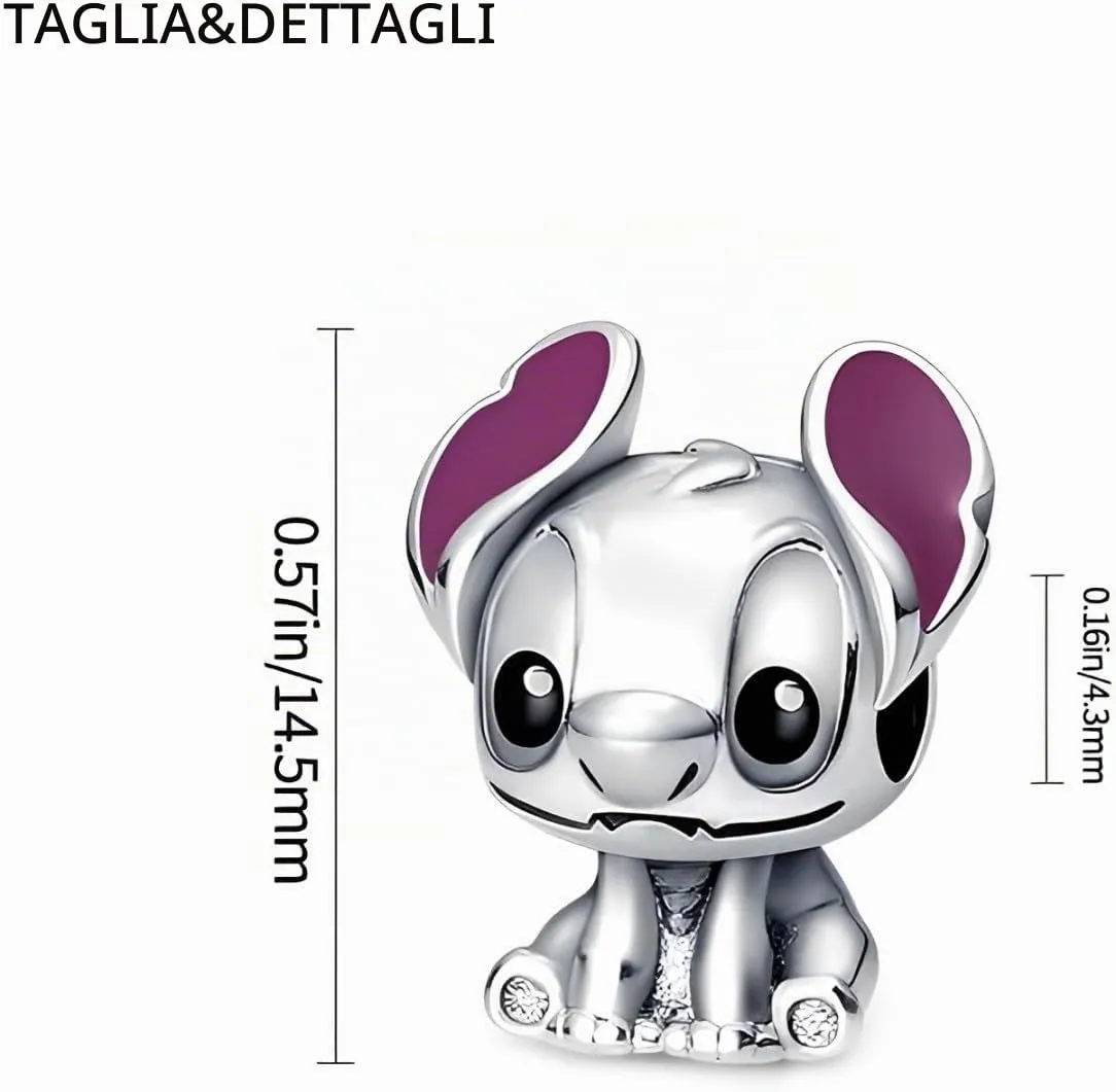 The Charmery Charm a forma di alieno in argento 925 - immagine 4