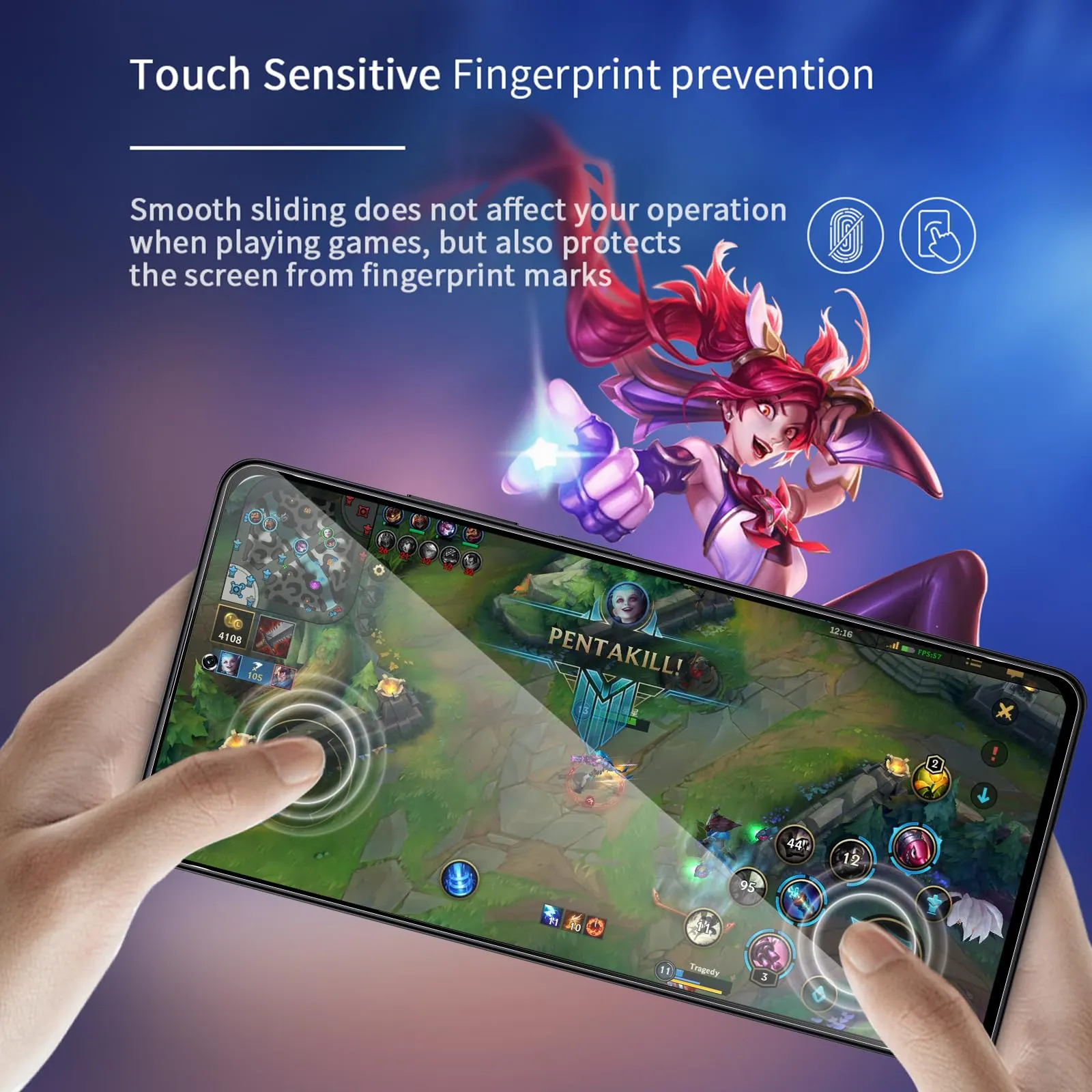 ELYCO Vetro Temperato Privacy per Redmi Note 12 Pro/Pro Plus 5G, 2 Pezzi - immagine 6