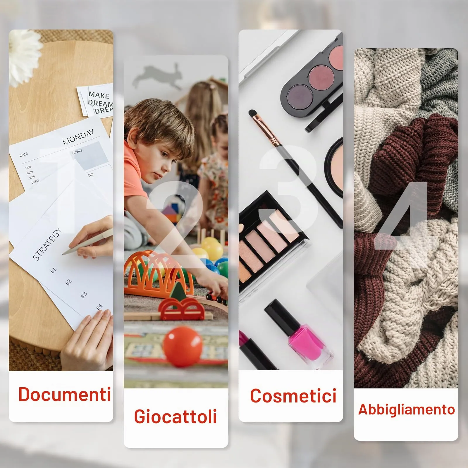 Svaldo Sacchetti Valigia Organizer, 100 Pezzi, 35 x 40cm, Buste in Plastica Richiudibili con Zip e Fori di Sfiato per Indumenti e Viaggio - immagine 6