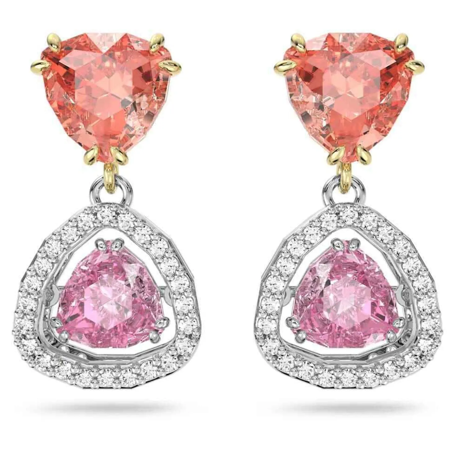 Swarovski Millenia Orecchini, Multicolore, Mix di placcature - immagine 1