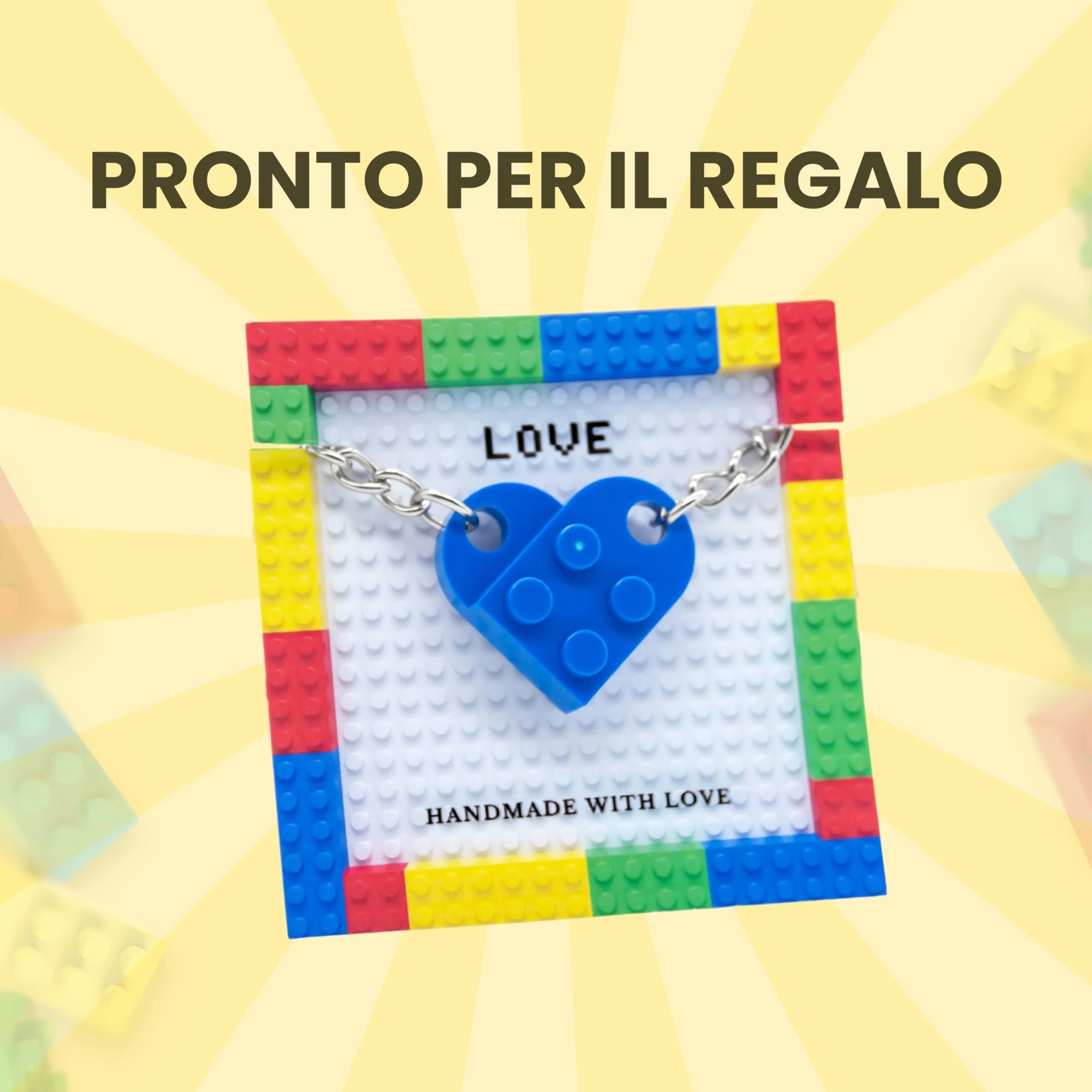 NumeroPhi Portachiavi Coppia Cuore per Lui e Lei - immagine 4