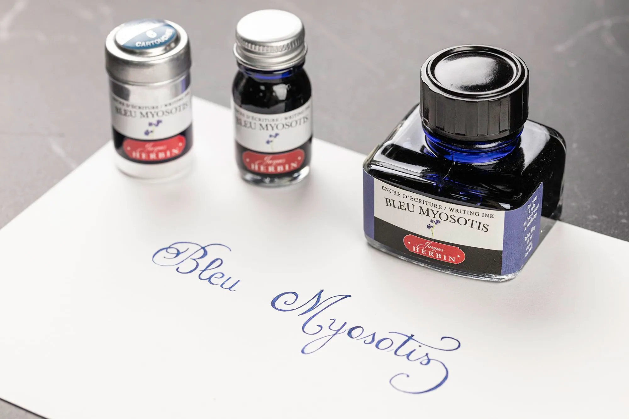 Jacques Herbin 11515T Blu Miosotide Ink Set, 10 ml - immagine 4