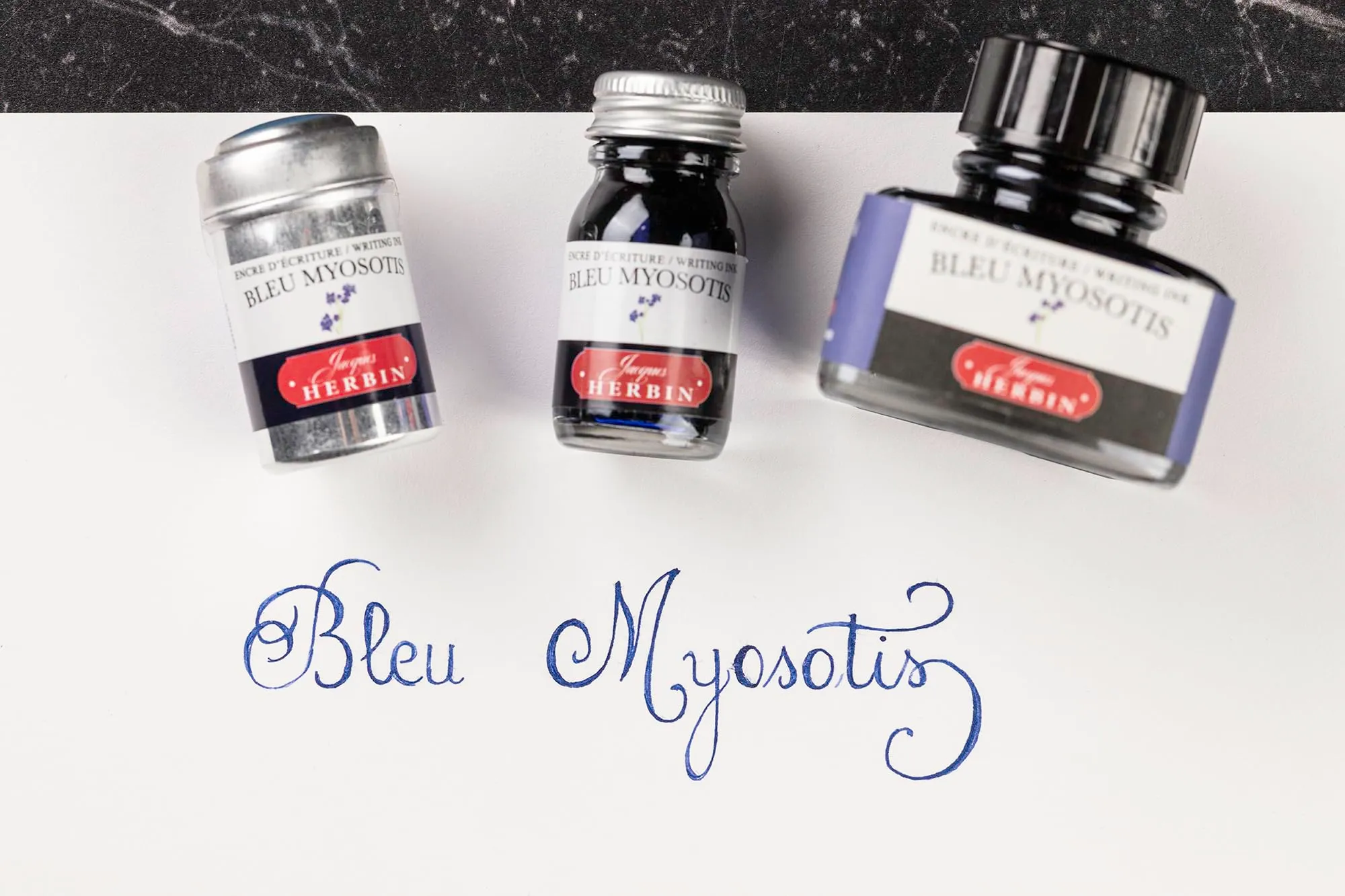 Jacques Herbin 11515T Blu Miosotide Ink Set, 10 ml - immagine 8