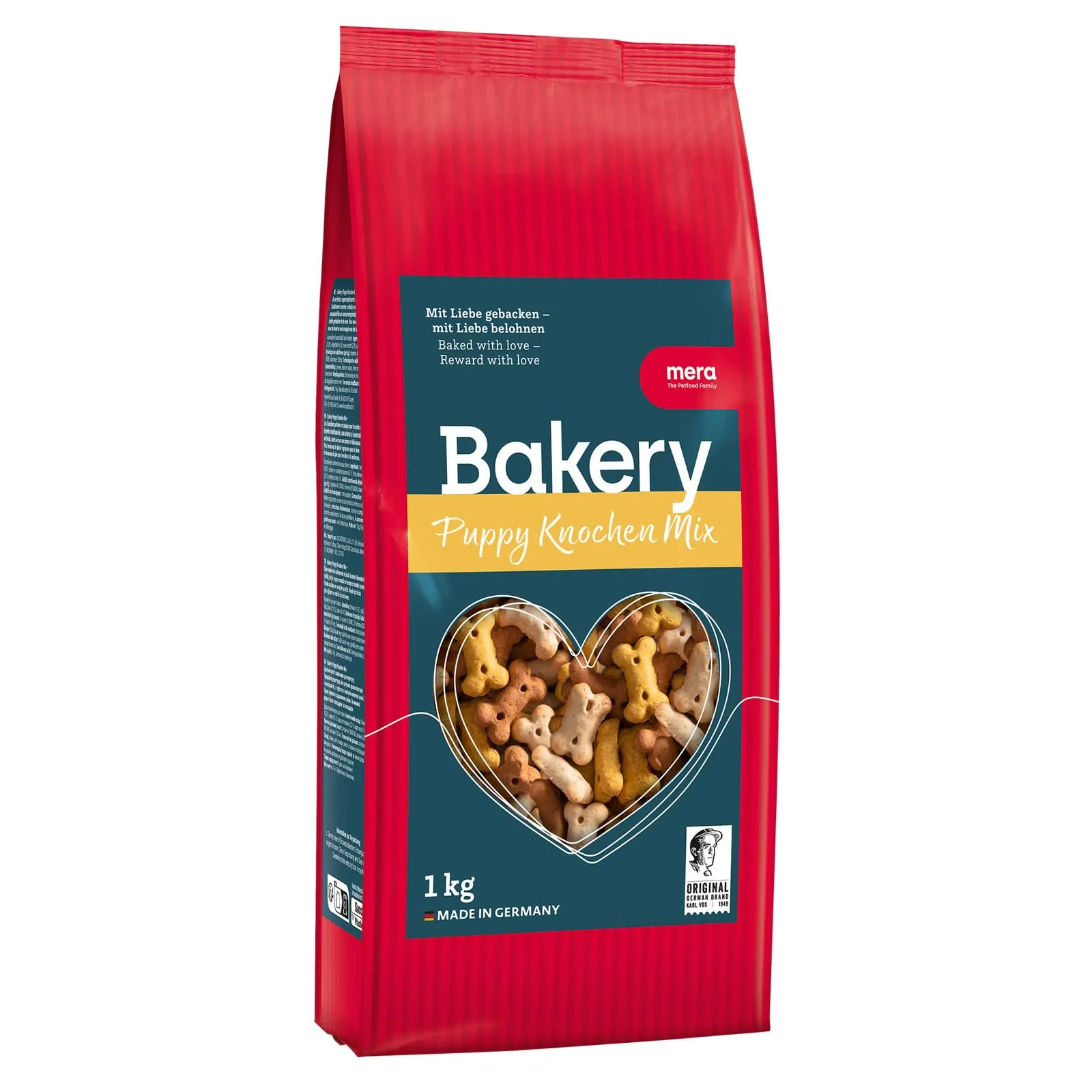 MERA Bakery Puppy Mix di ossa, snack per cani, 1 kg - immagine 1