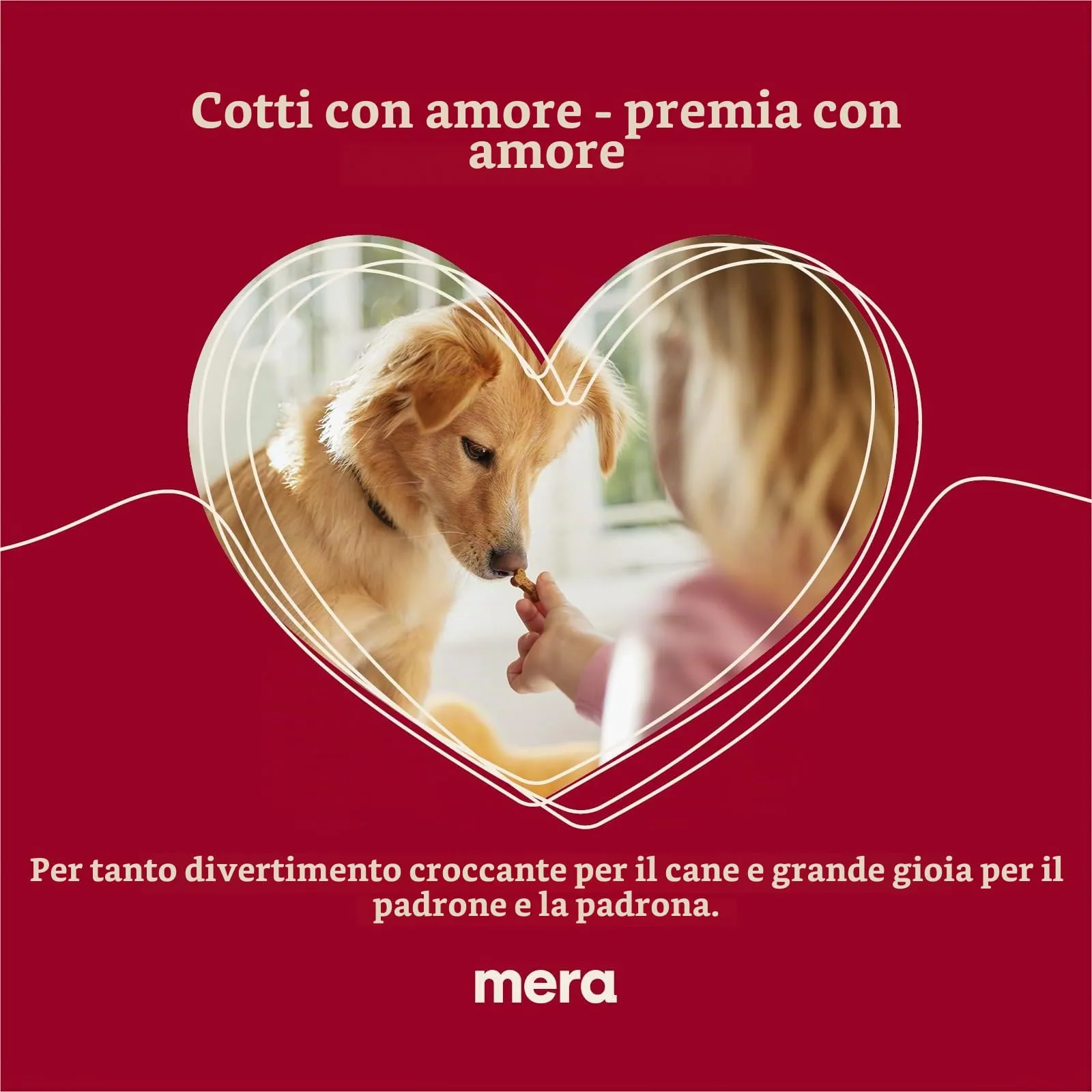 MERA Bakery Puppy Mix di ossa, snack per cani, 1 kg - immagine 4
