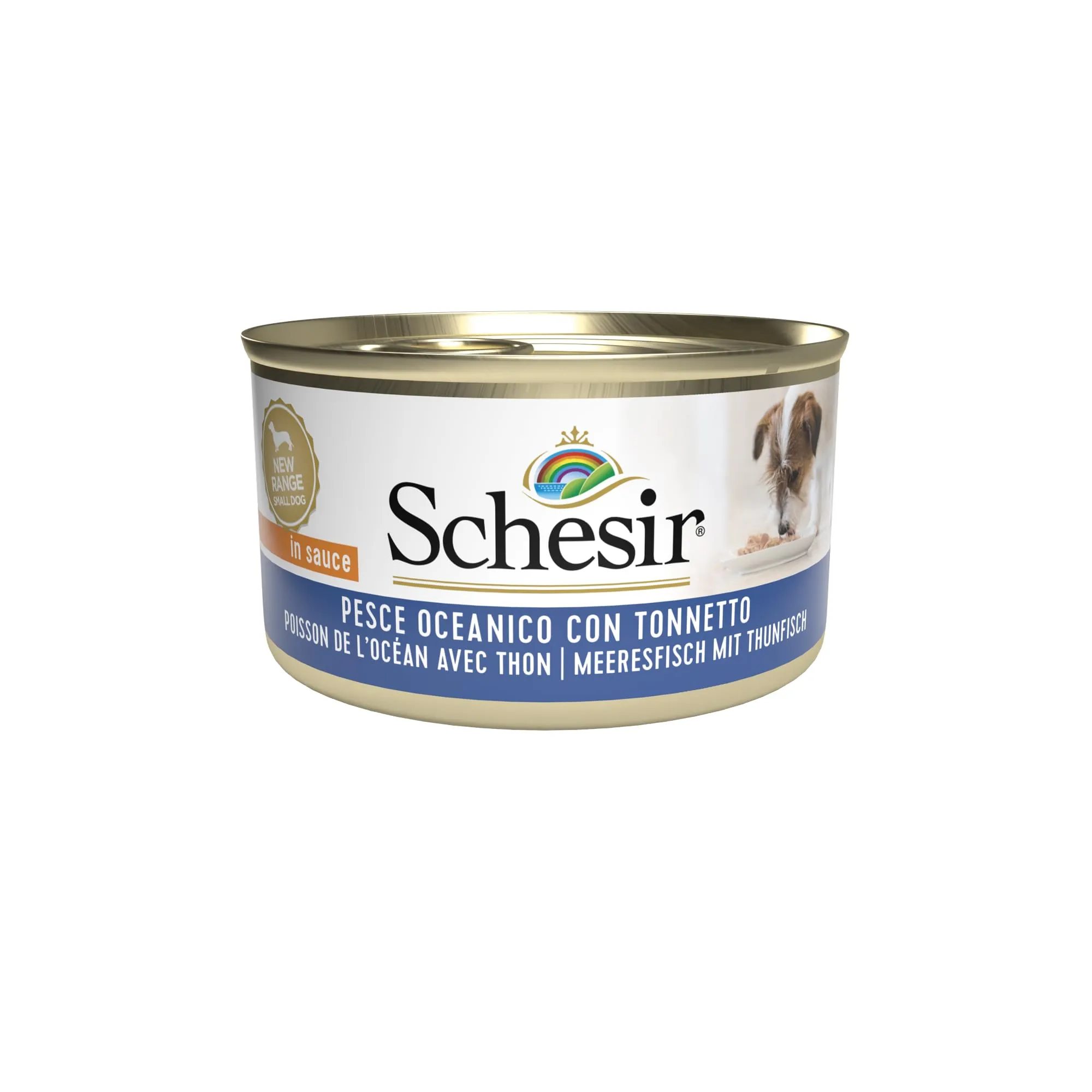 Schesir Cibo Umido per Cani Adulti con Pesce Oceanico e Tonnetto in Morbida Gelatina (24 x 85g) - immagine 1