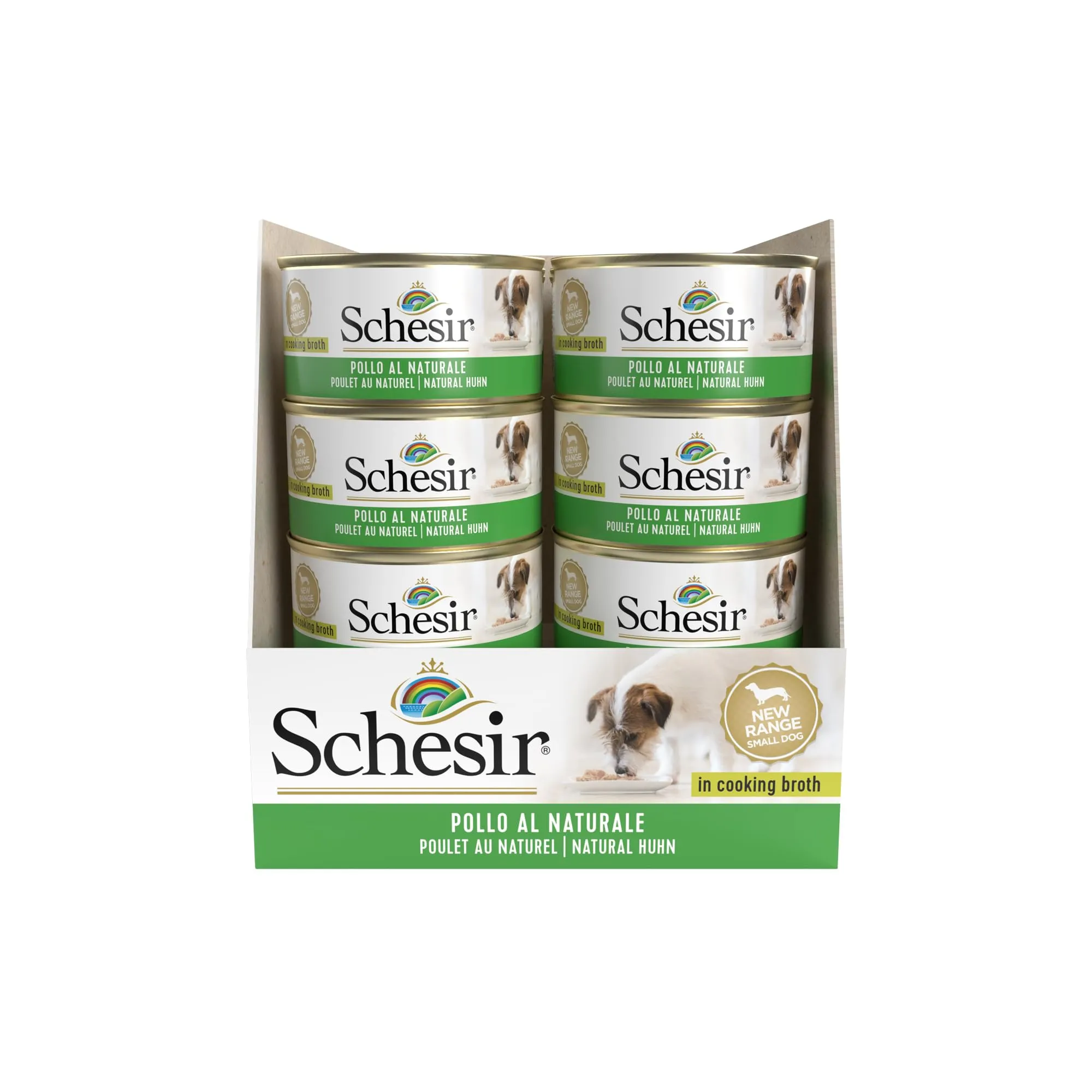 Schesir Cibo Umido per Cani Adulti con Pollo al Naturale in Gelatina (24 Lattine da 85g) - immagine 2