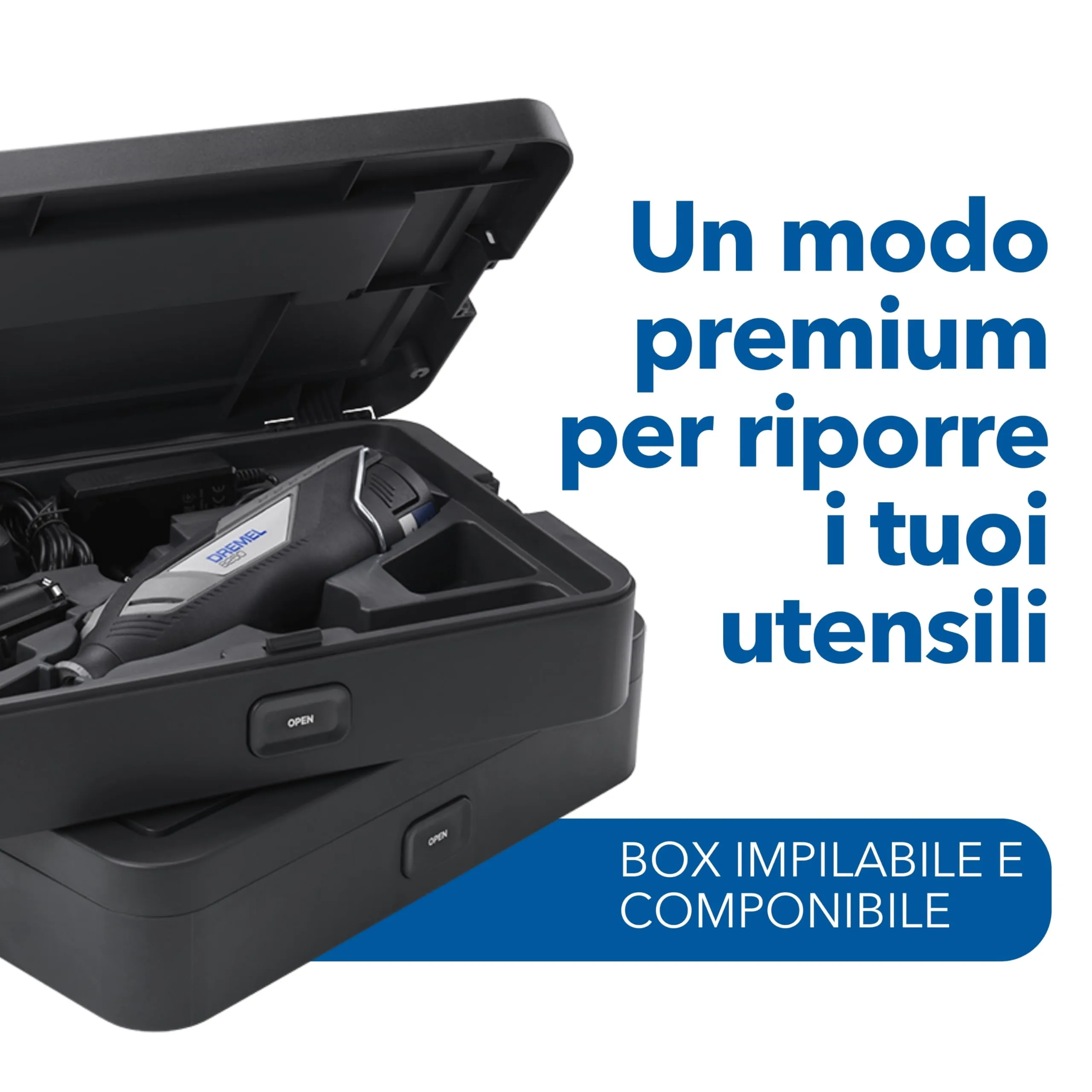Dremel 4250 Utensile Rotante 175W, Velocità Variabile 5.000-35.000 giri/min con 128 accessori e valigetta - immagine 3