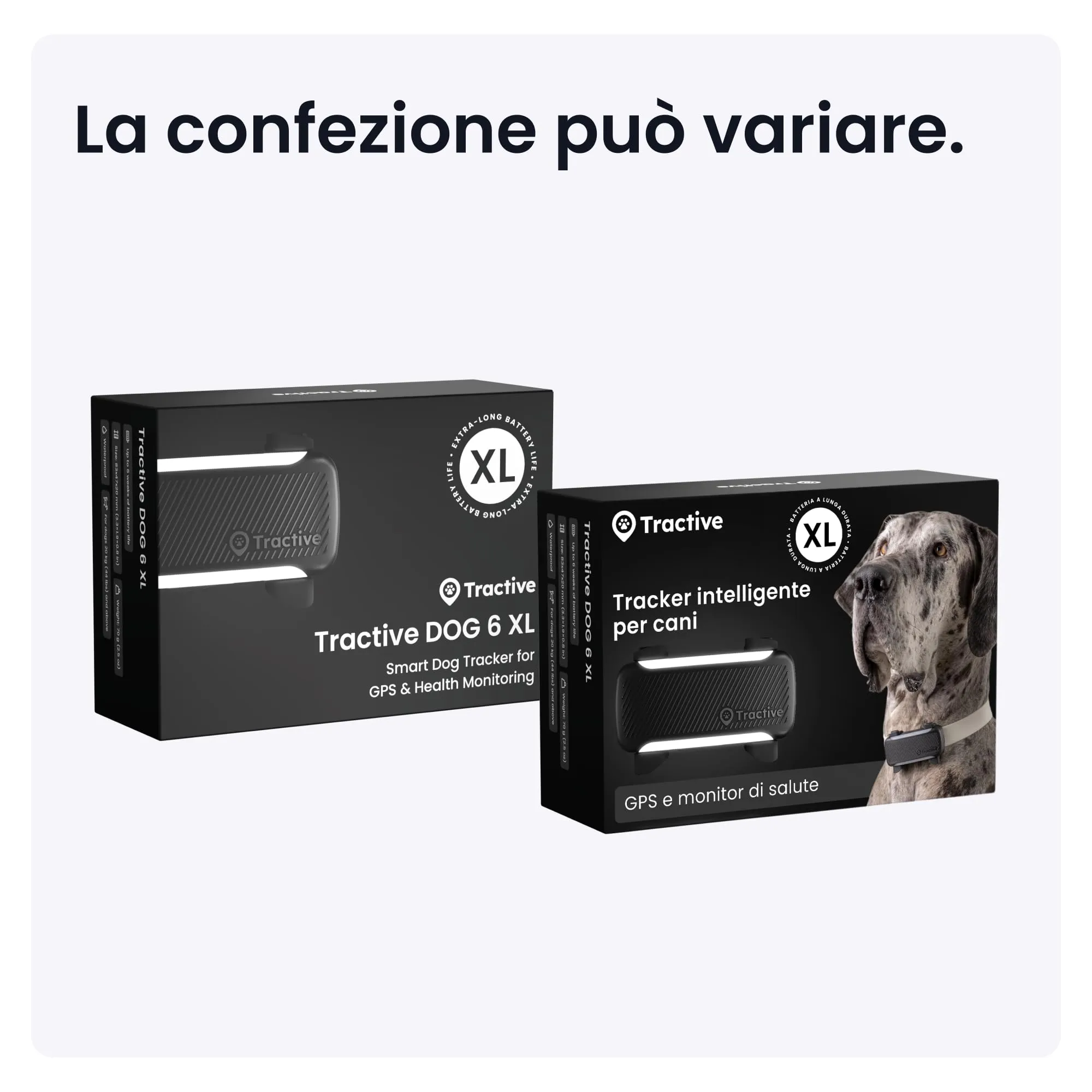 Tractive GPS Cane Intelligente XL Edizione 2026 (Nero) - immagine 8