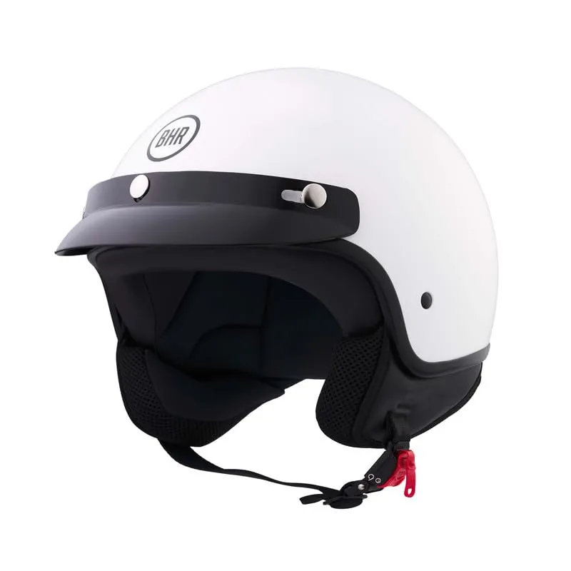 BHR Casco Demi-Jet 839, Bianco, XL - immagine 3