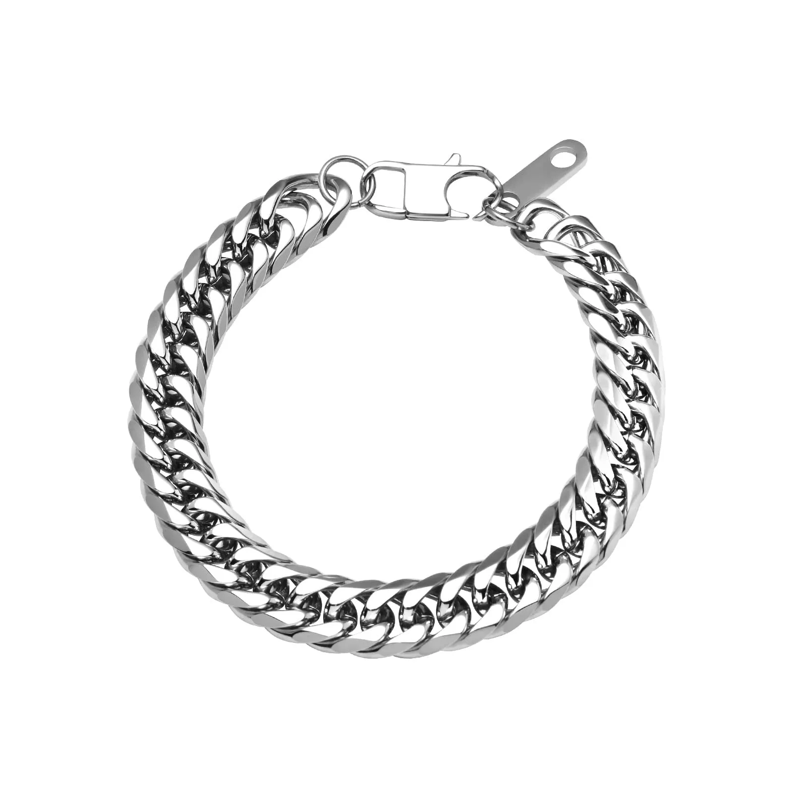 flintronic Bracciale a Catena in Acciaio Inox, 12 x 21 cm - immagine 1