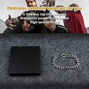 flintronic Bracciale a Catena in Acciaio Inox, 10 x 21 cm - immagine 8