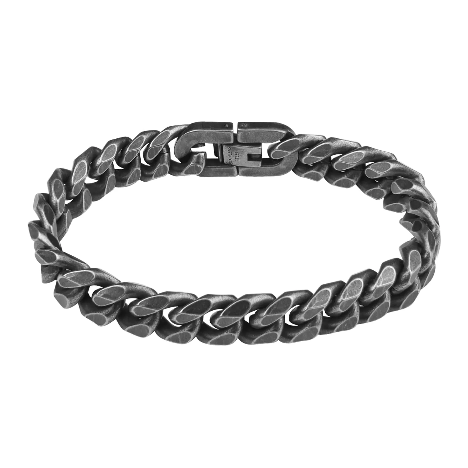 flintronic Bracciale a Catena in Acciaio Inox, 10 x 21 cm - immagine 1