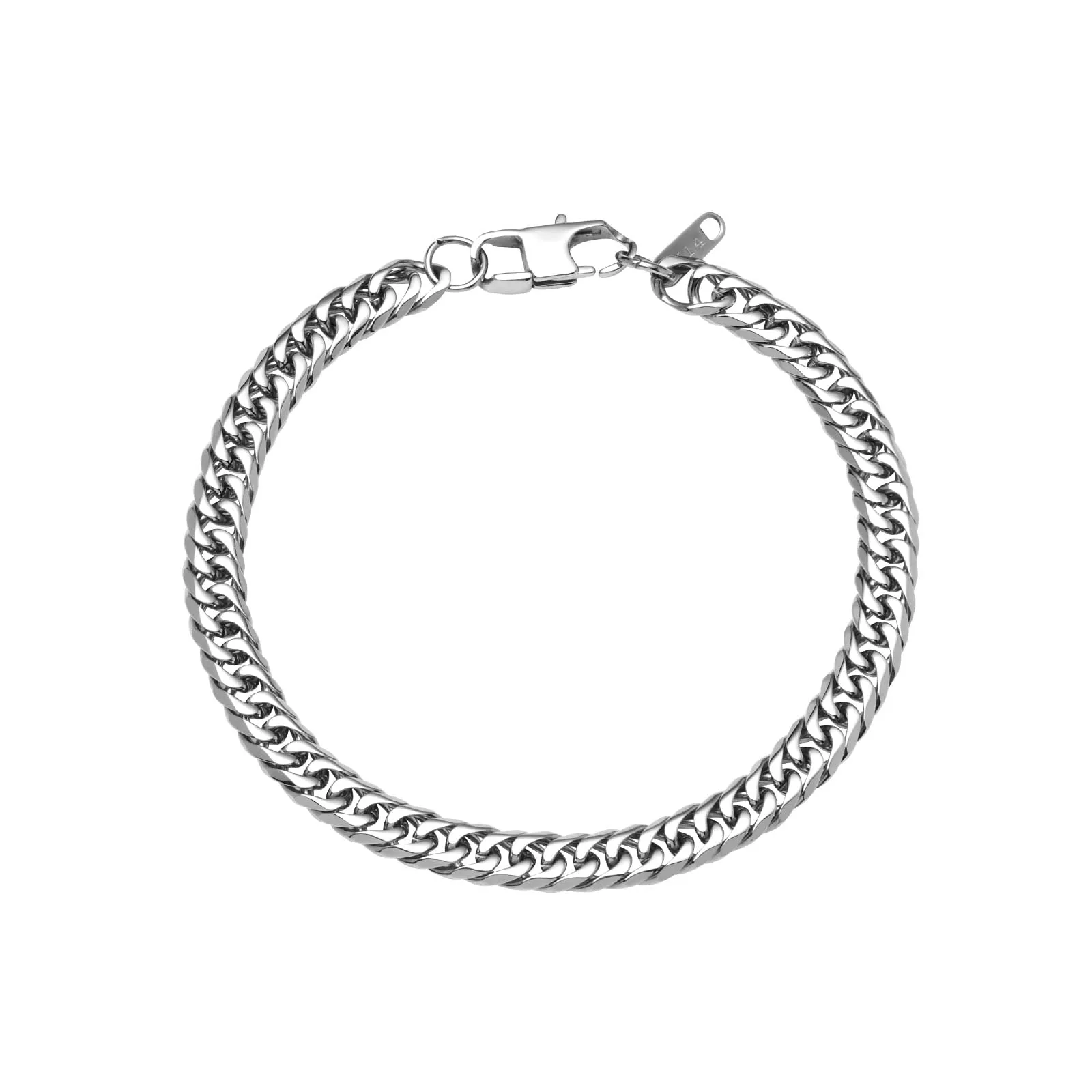 flintronic Bracciale a Catena in Acciaio Inox, 6 x 21 cm - immagine 1