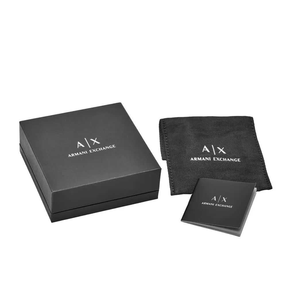 Armani Exchange Bracciale da uomo in acciaio inossidabile Tono oro miele AXG0124710 - immagine 4