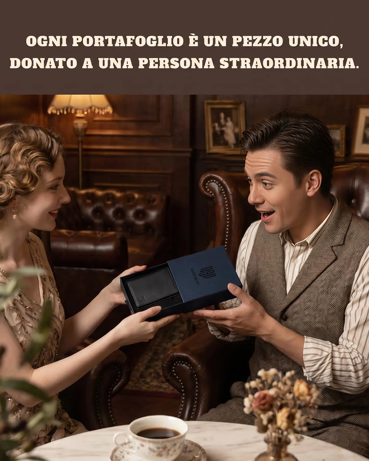 DODENSHA MagSnap Portafoglio da uomo Slim Wallet con scomparto per monete XL, chiusura magnetica e protezione RFID (Nero) - immagine 8
