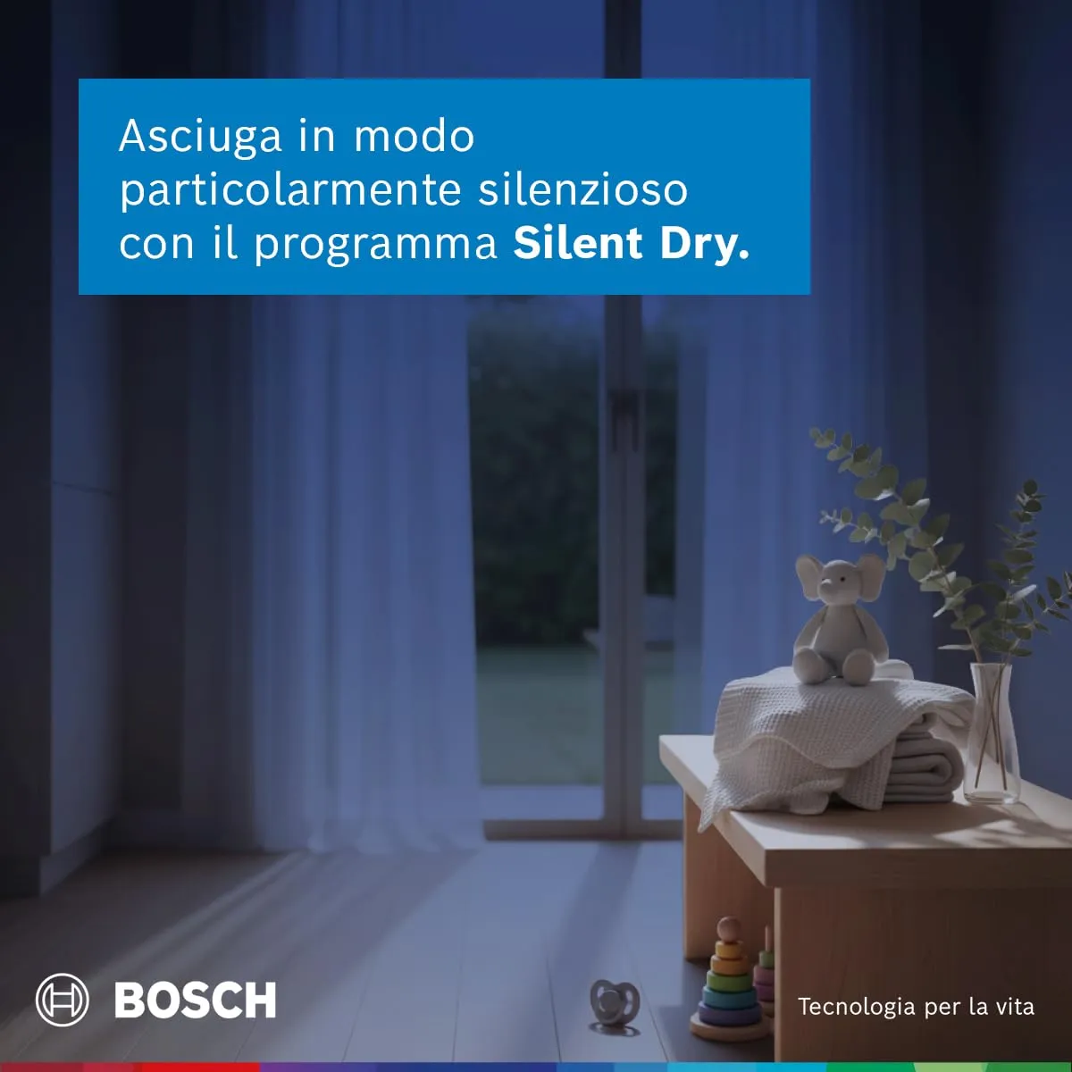 Bosch Serie 6 WQH245A0IT Asciugatrice a pompa di calore 9kg Bianco - immagine 8