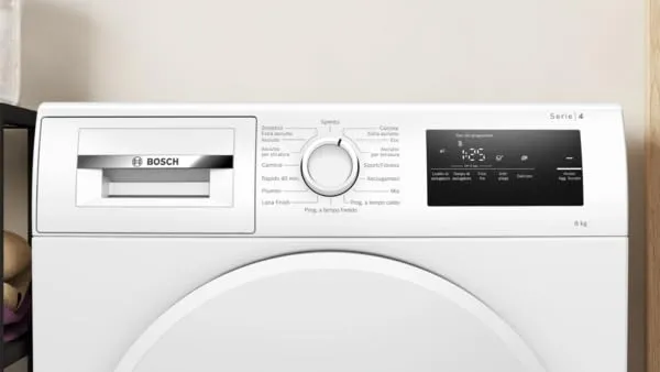 Bosch Serie 4 WTH83208II Asciugatrice a pompa di calore 8kg Bianco - immagine 6