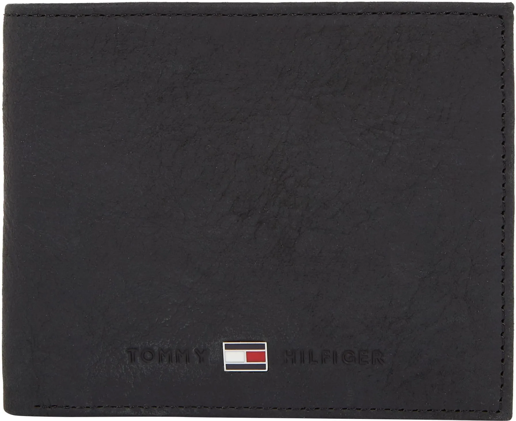 Tommy Hilfiger Johnson Mini Wallet, Black, One Size - immagine 1