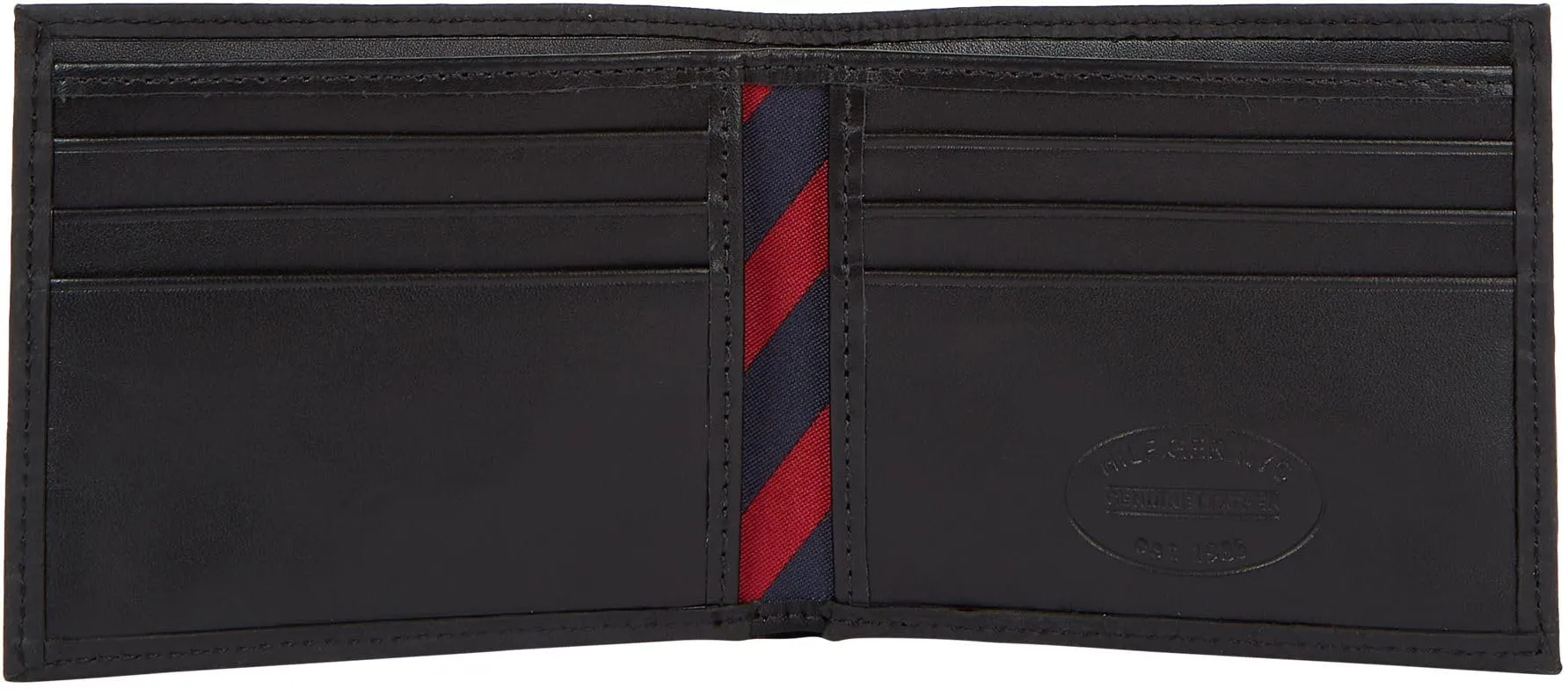 Tommy Hilfiger Johnson Mini Wallet, Black, One Size - immagine 3