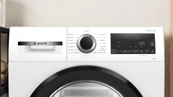 Bosch Serie 6 WQG24200IT Asciugatrice a pompa di calore 9kg Bianco - immagine 8
