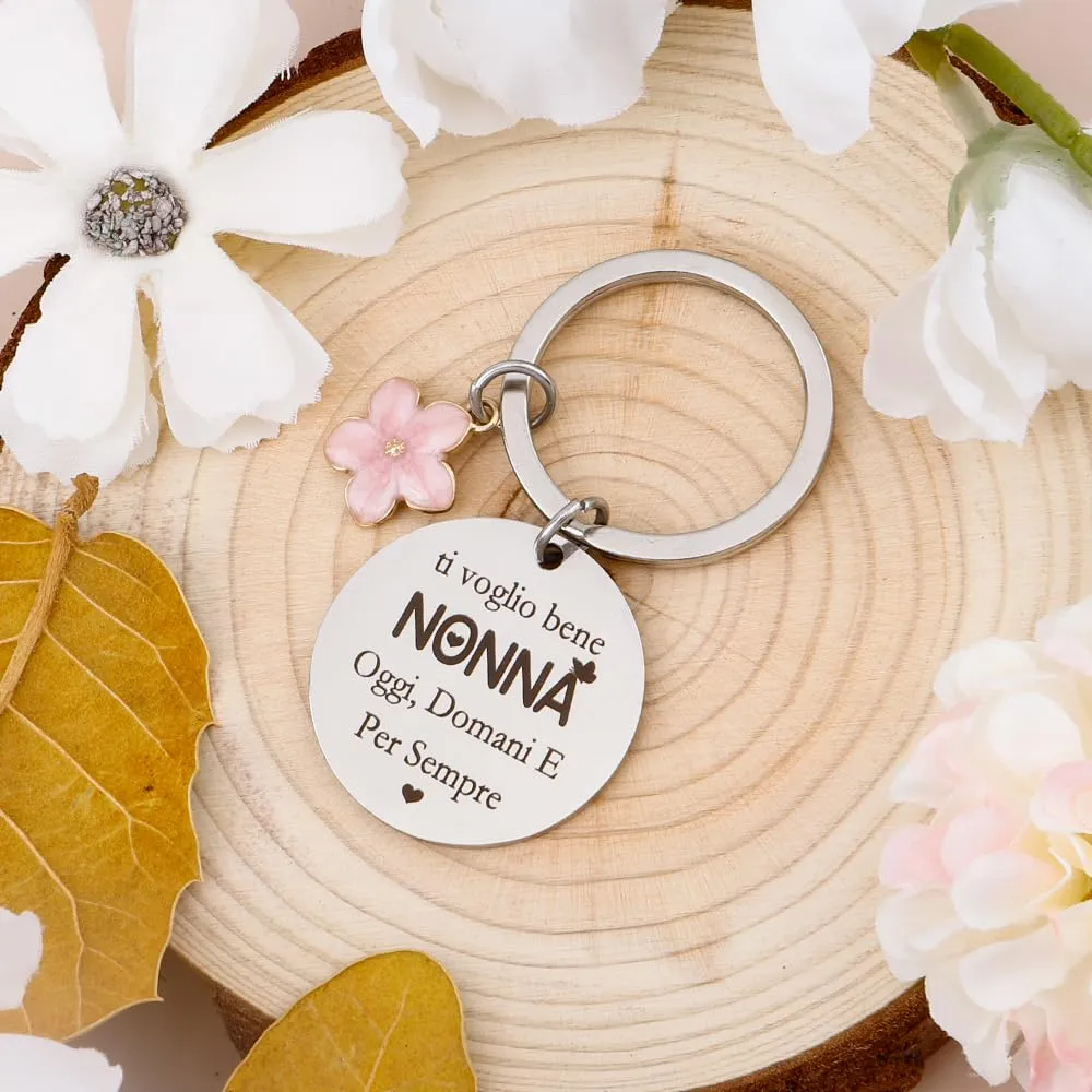 XiuGlimpse Portachiavi per Nonna e Nonni - immagine 2