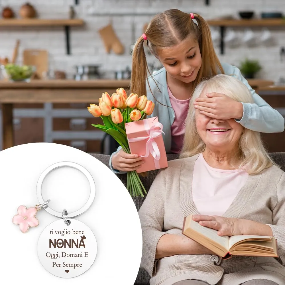 XiuGlimpse Portachiavi per Nonna e Nonni - immagine 4