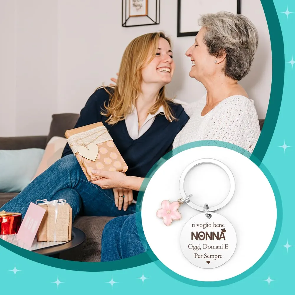 XiuGlimpse Portachiavi per Nonna e Nonni - immagine 5