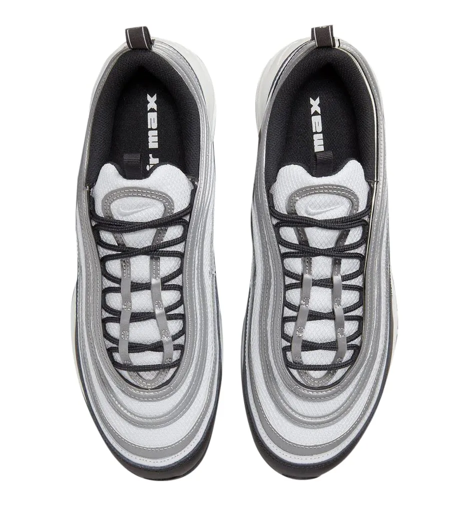 Nike Air Max 97 SE - Bianco Nero Argento - 40.5 EU - immagine 5