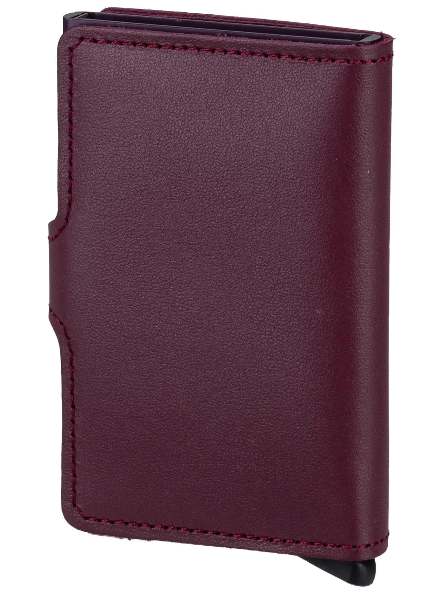 Secrid Mini Portafoglio in Pelle Rosso Mirtillo - immagine 2