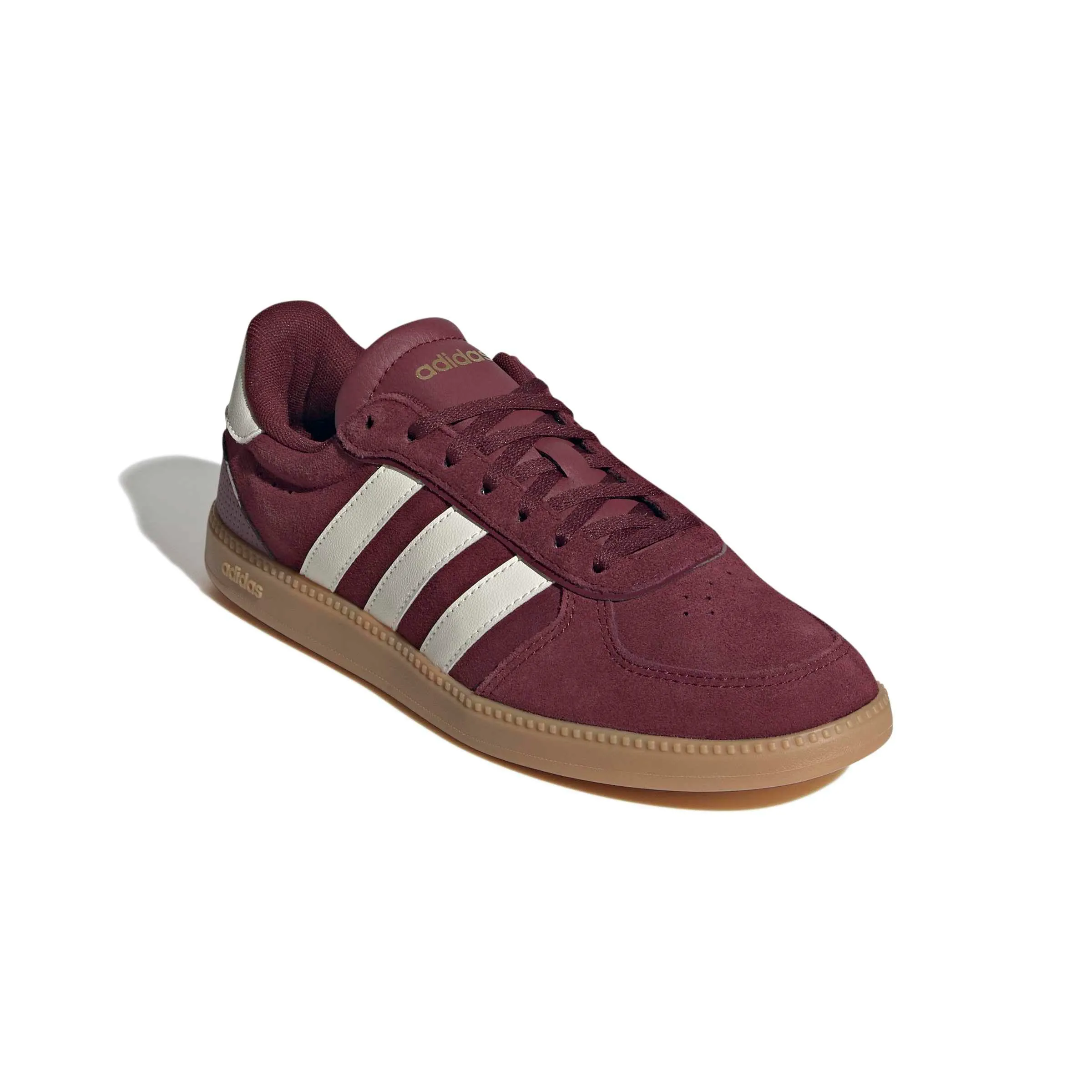 adidas Breaknet Sleek Shoes, Shadow Red/Off White/Gold Met, 38 2/3 EU - immagine 4